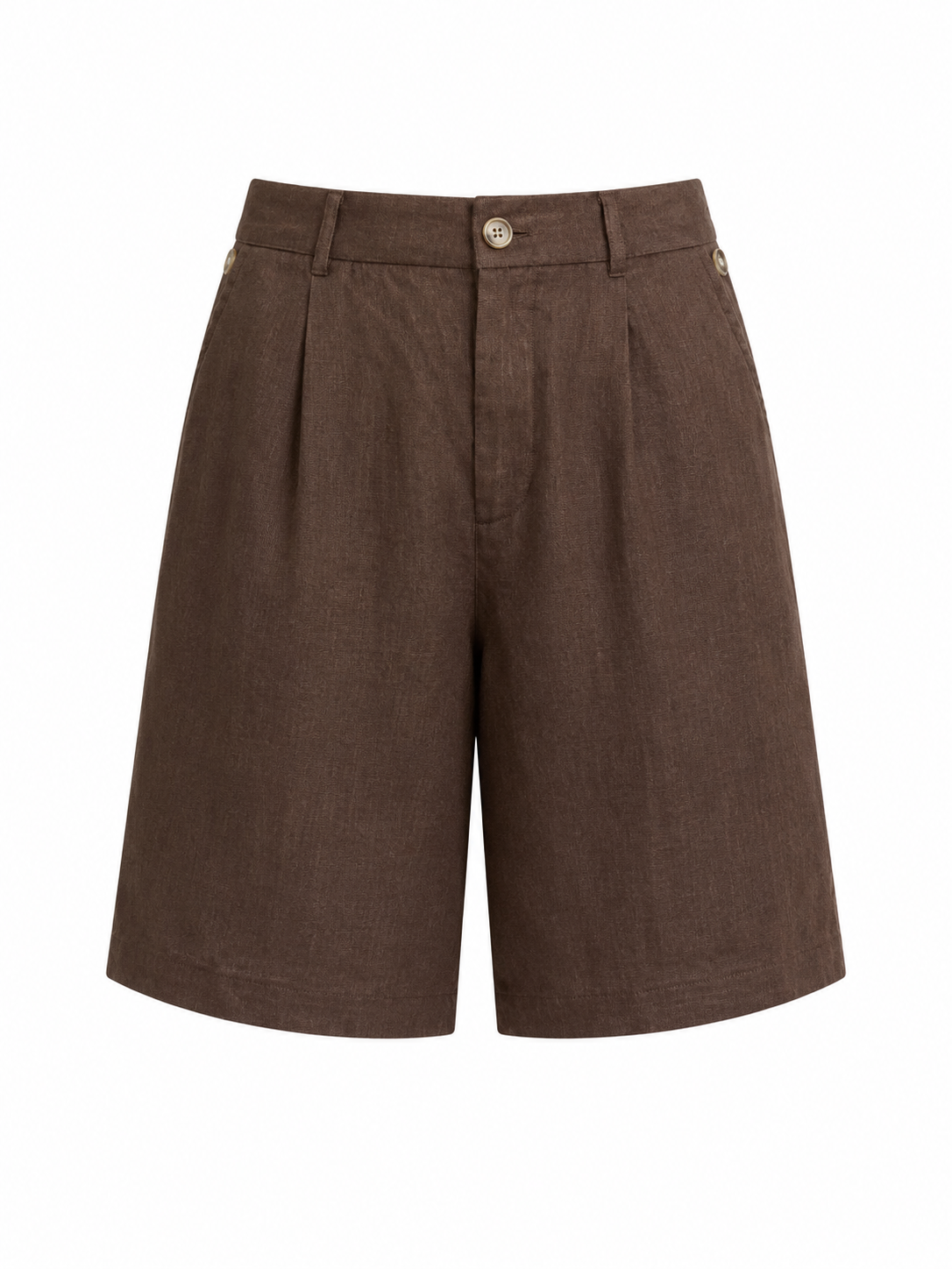 Linen Classic Suit Brown – Lightweight Breathable Summer Set
