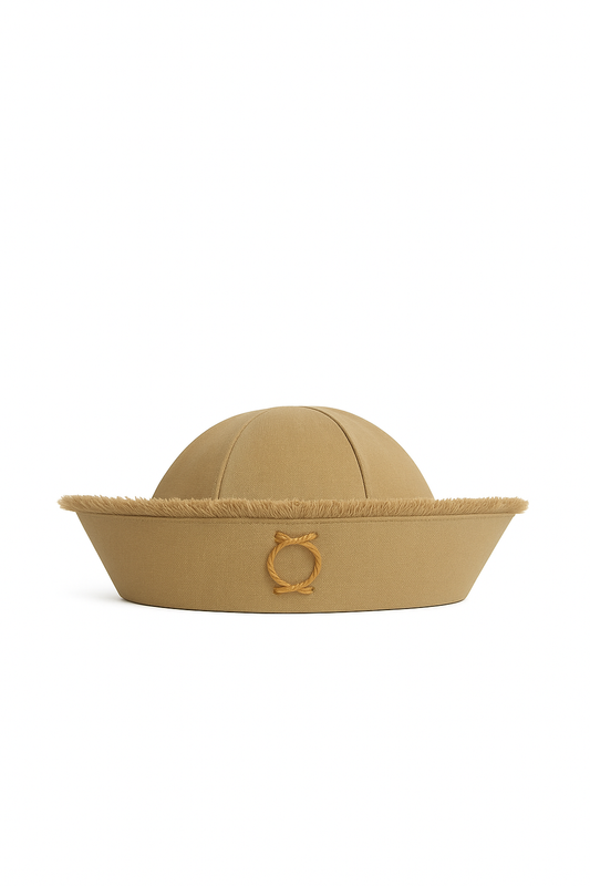 Linen sea hat khaki