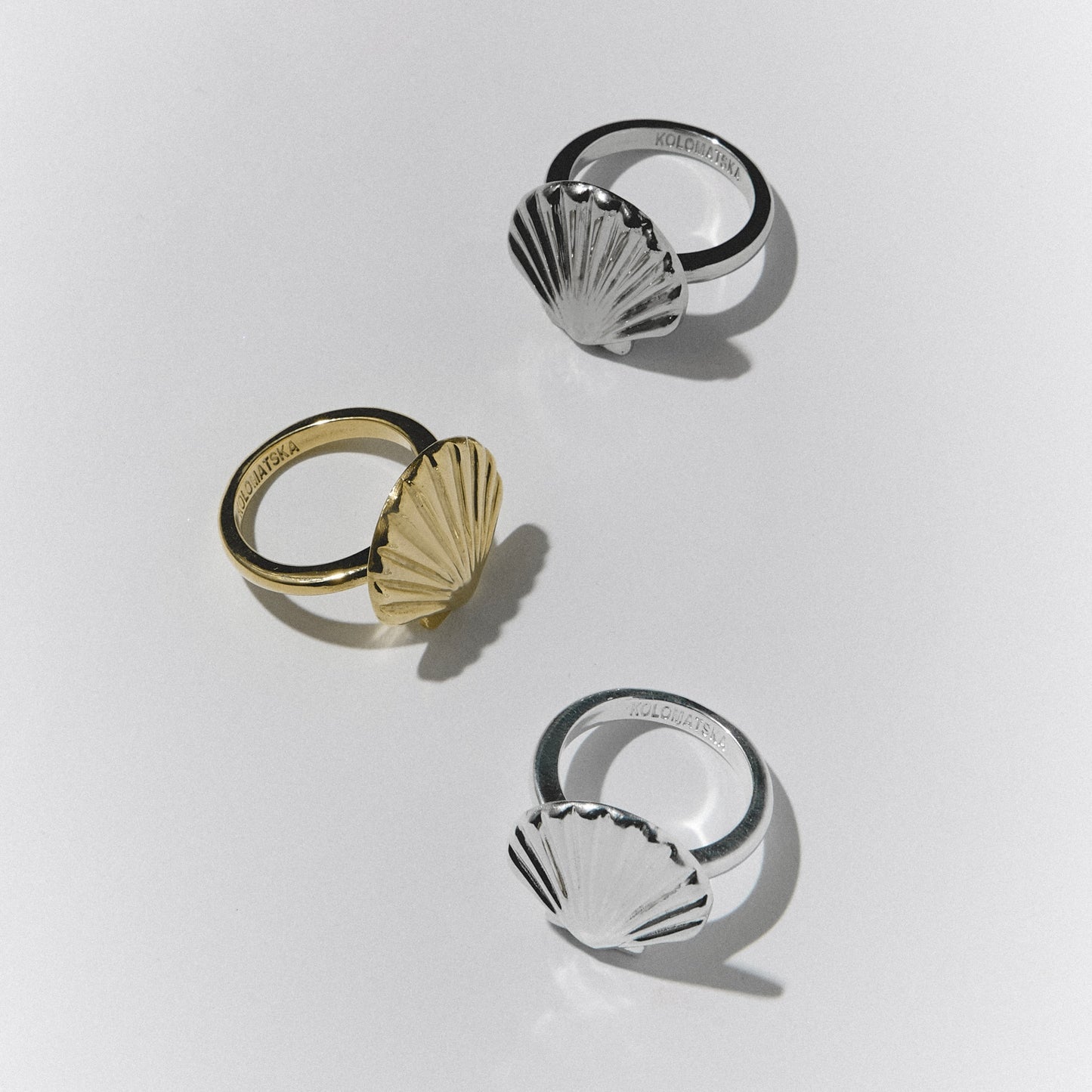 Ring Shell silver