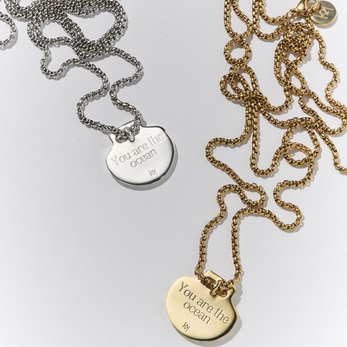 Long Chain Shell silver