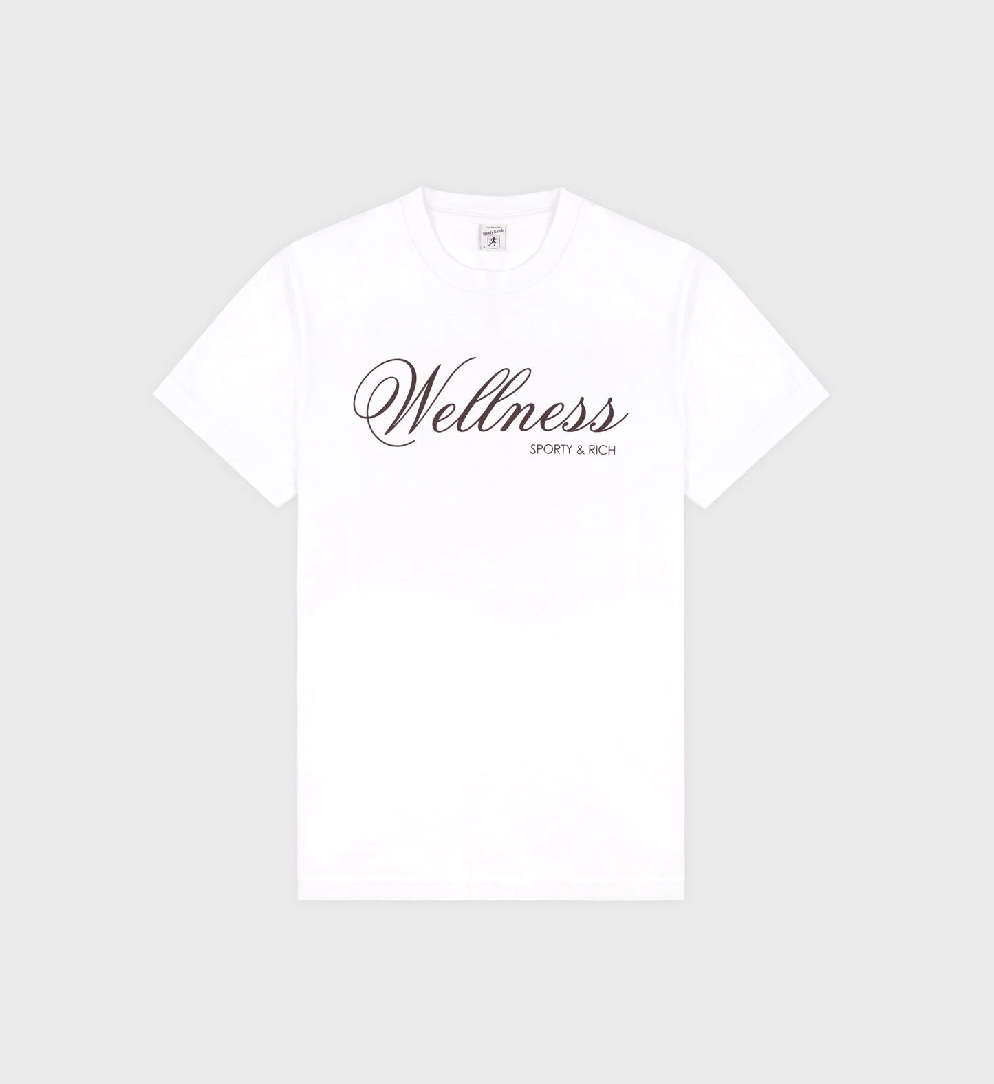 Carlyle tshirt white/chocolate