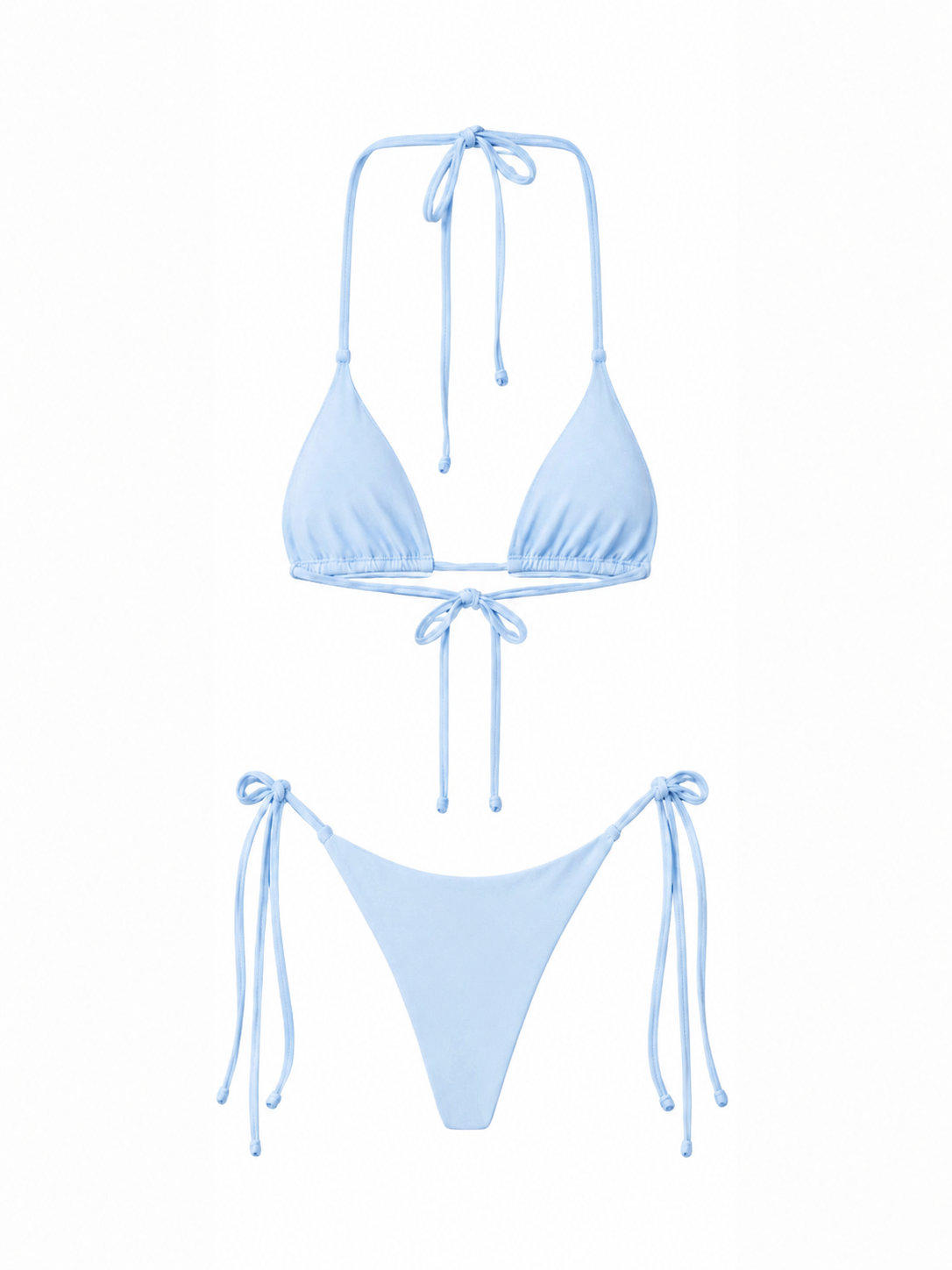 RIVA Baby Blue Bikini Swimsuit – Classic Bottom
