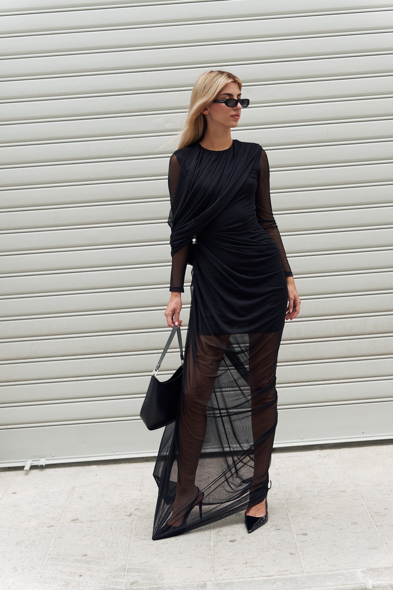 BLACK MAXI DRESS