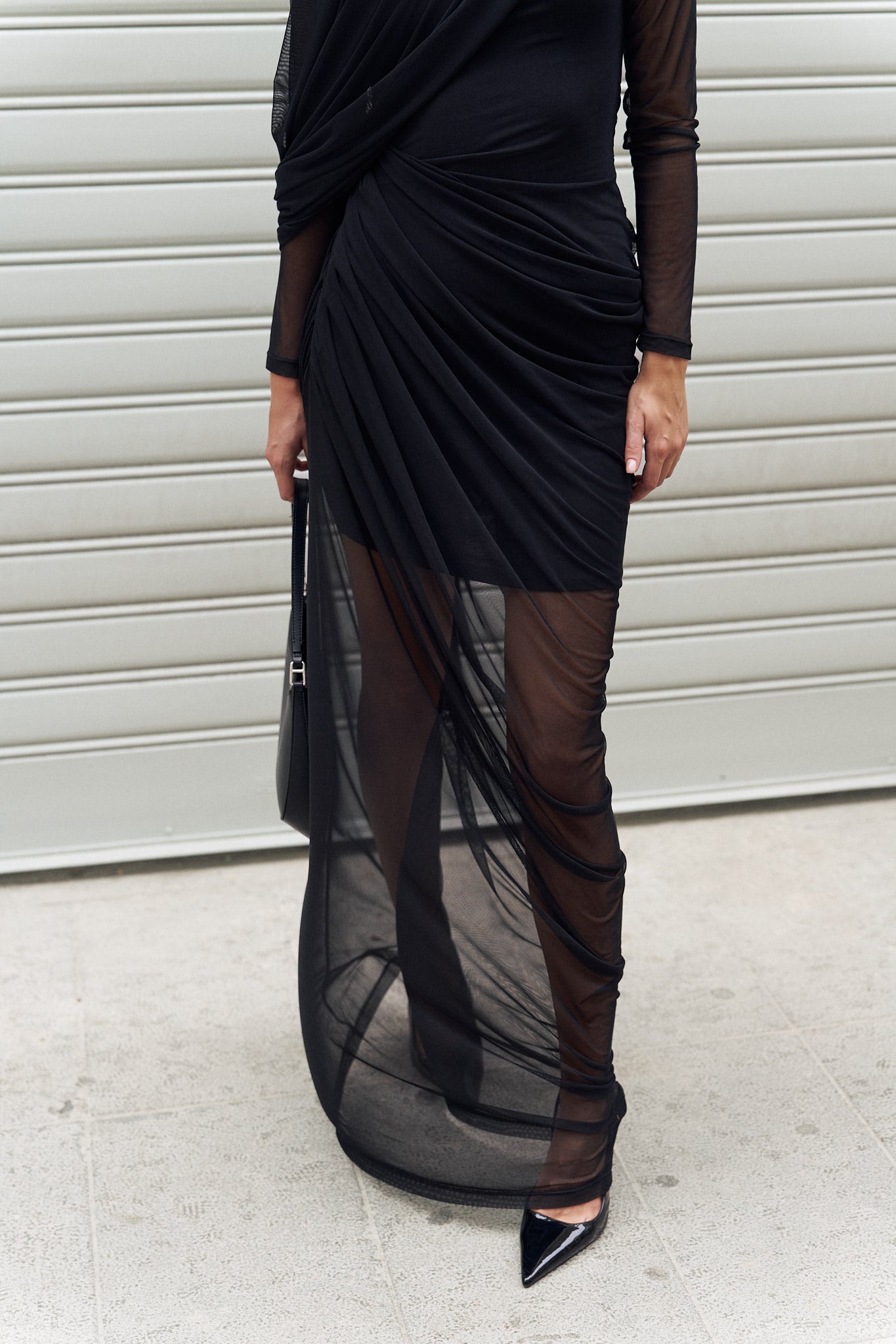 BLACK MAXI DRESS