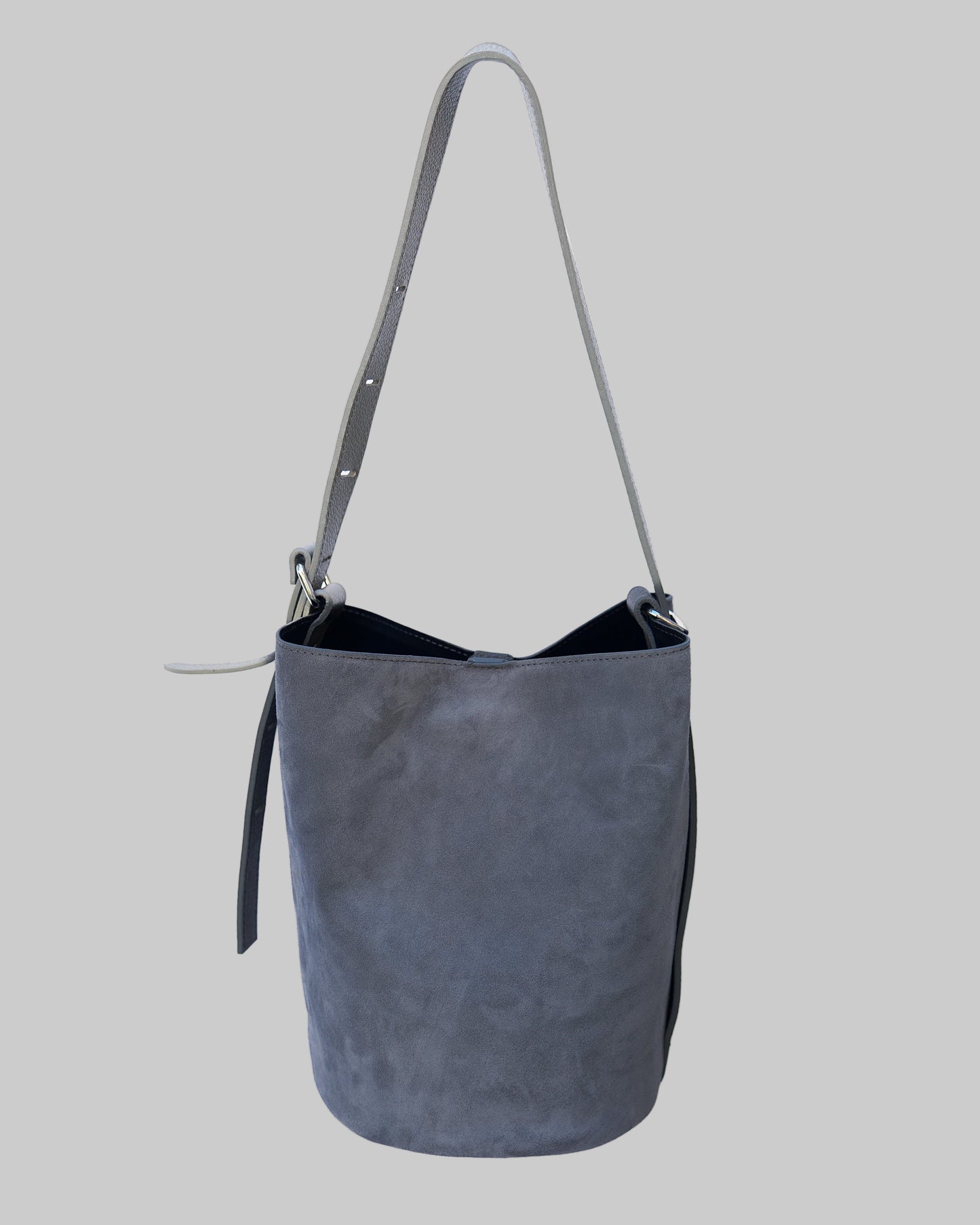 SUEDE GRAY BAG