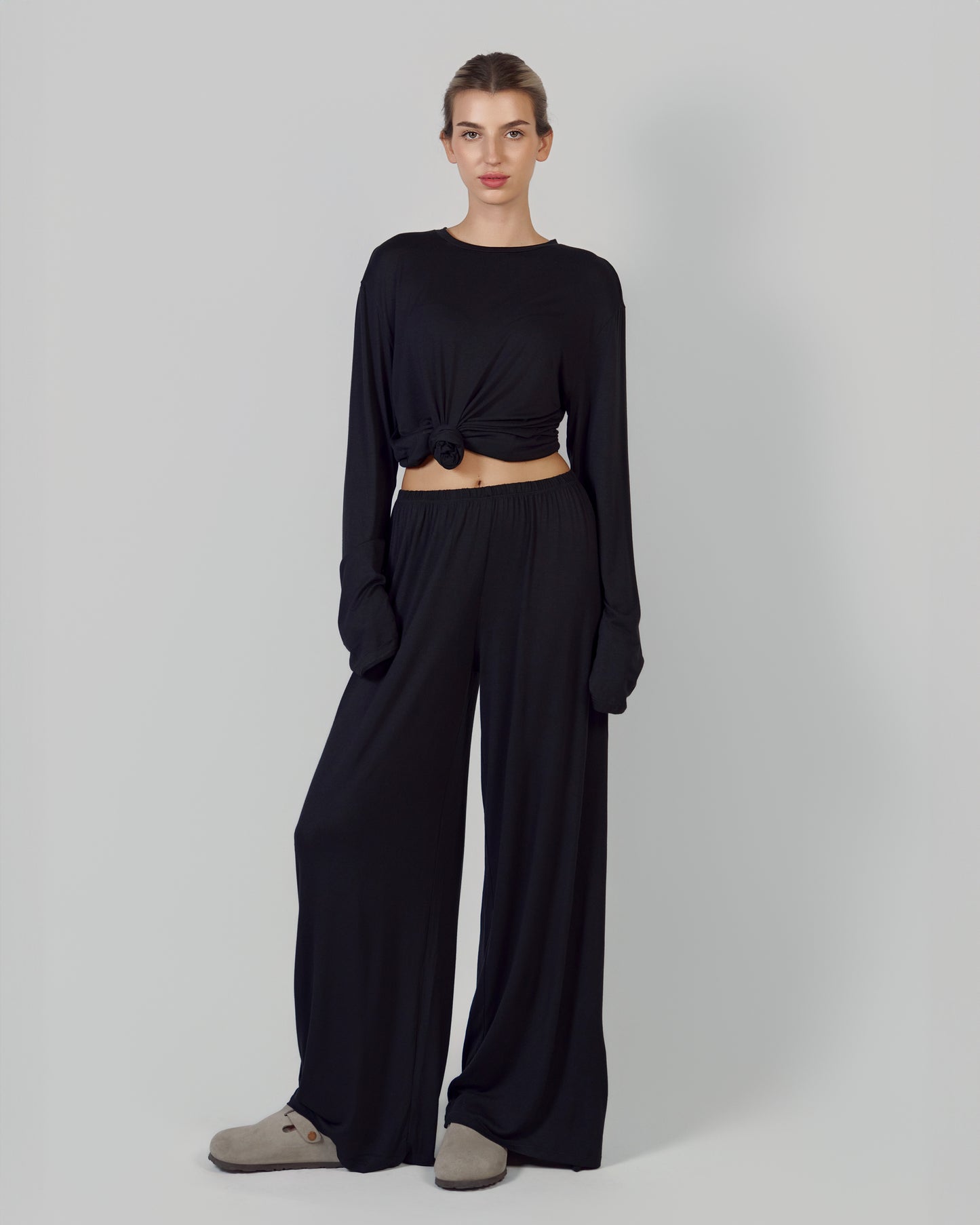 CASUAL LONG BLACK