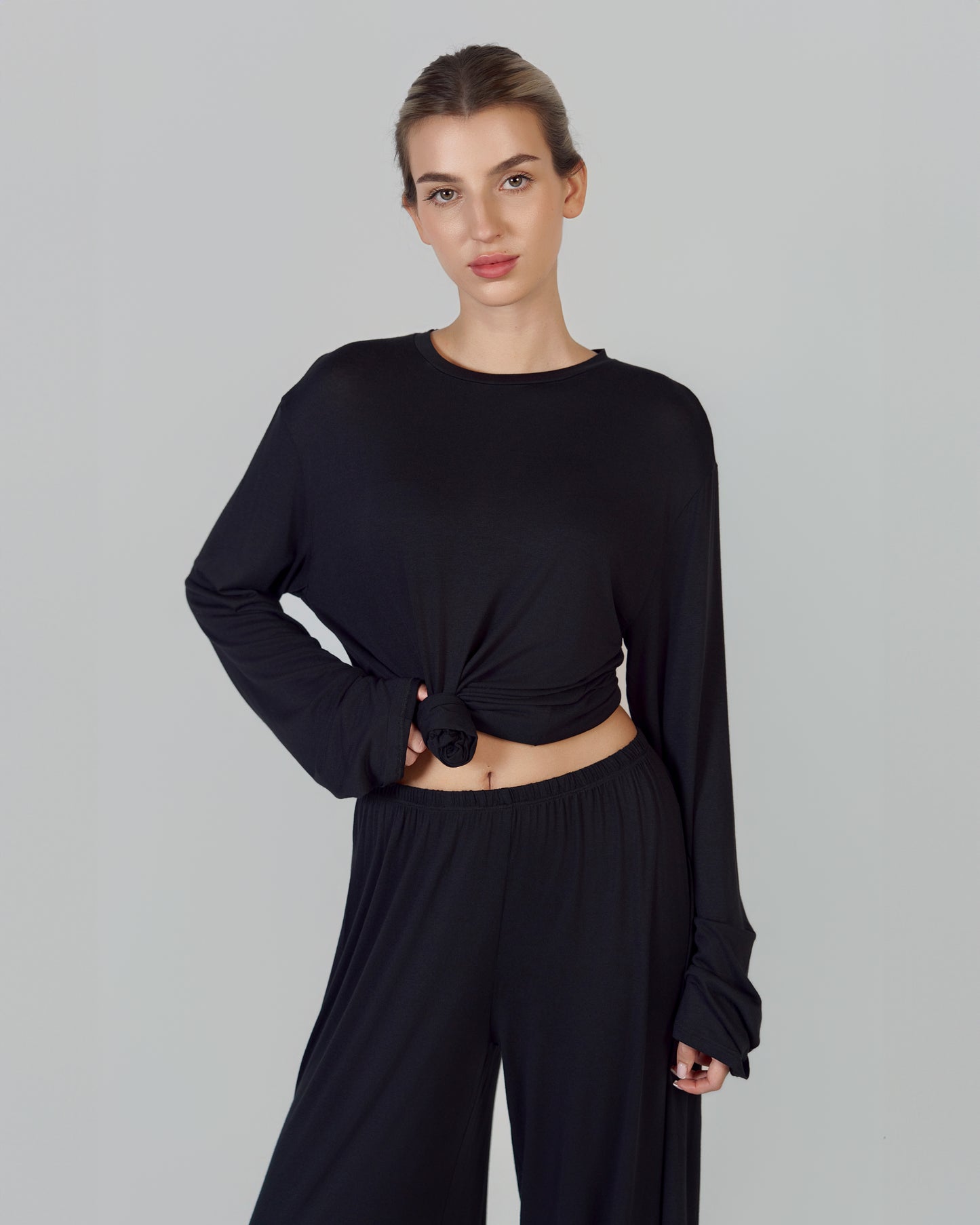 CASUAL LONG BLACK