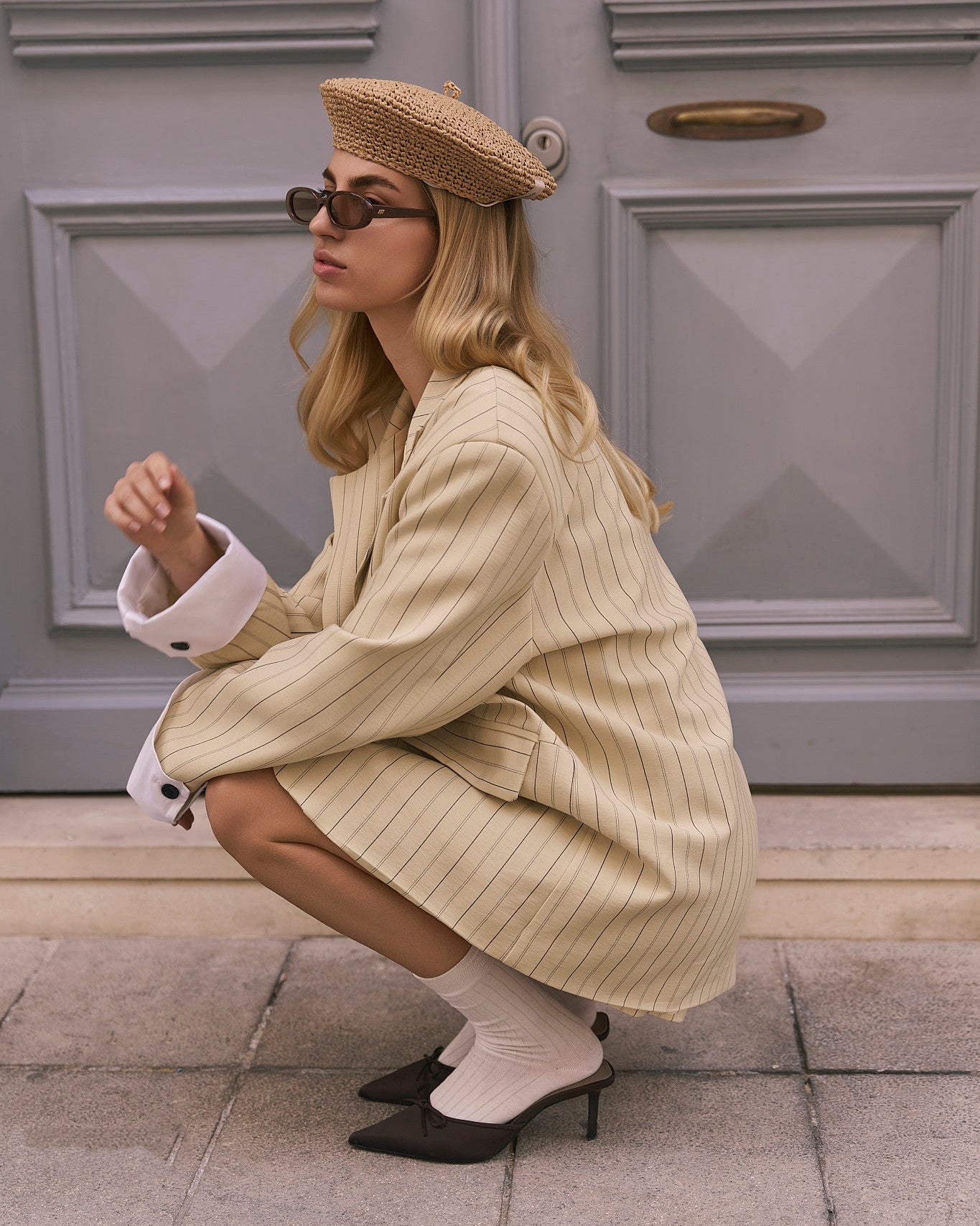 TAILORED DRESS & BLAZER SET