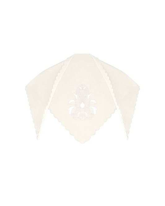 LINEN HEADBAND IVORY