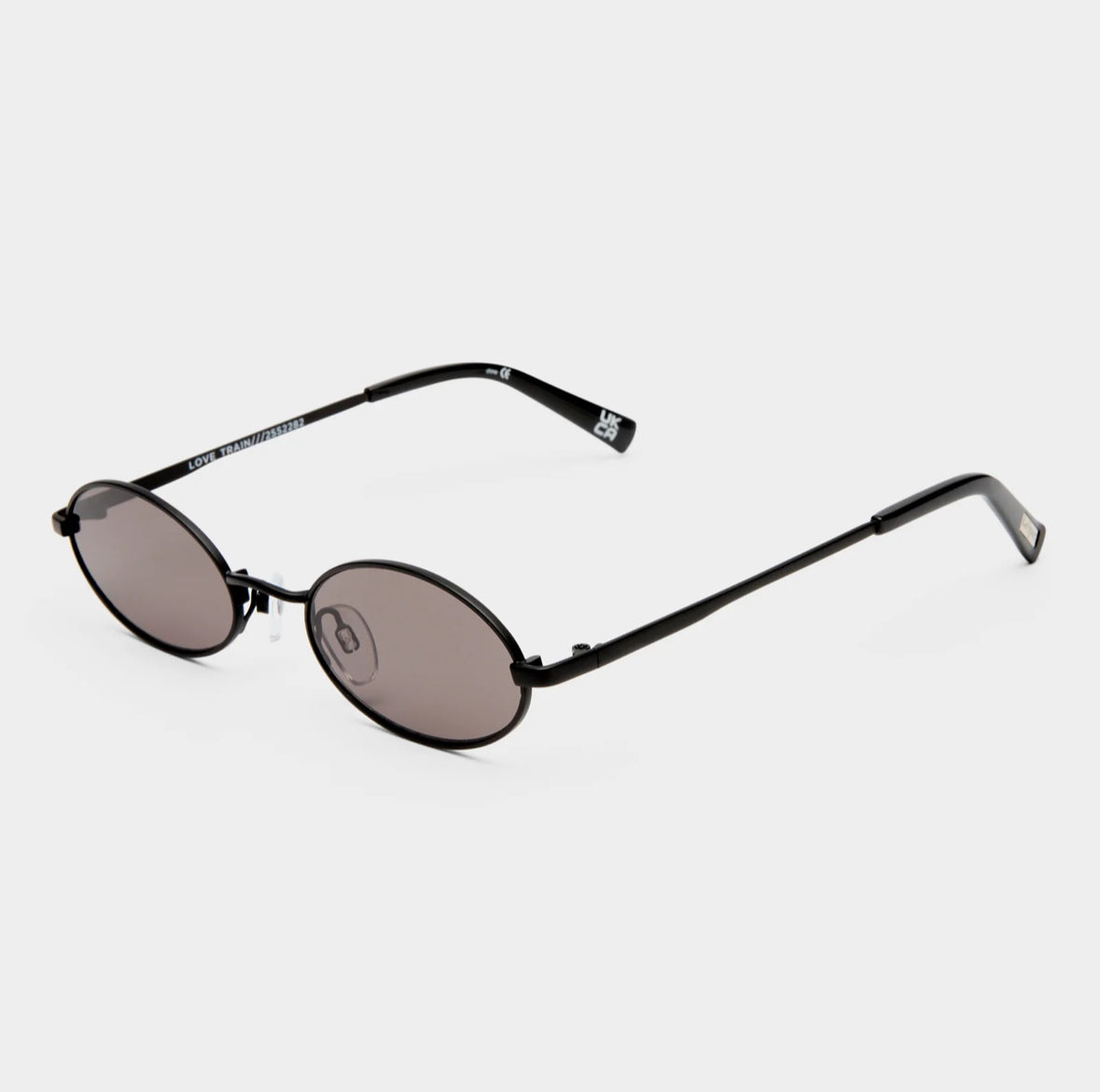 Love train matt black sunglasses