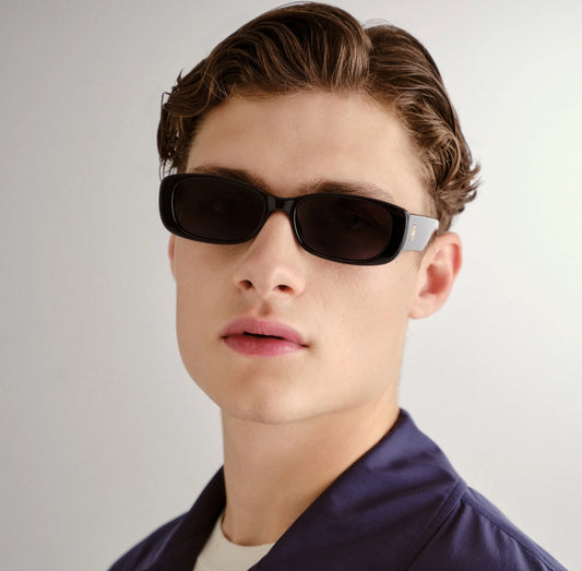Unreal shiny black sunglasses