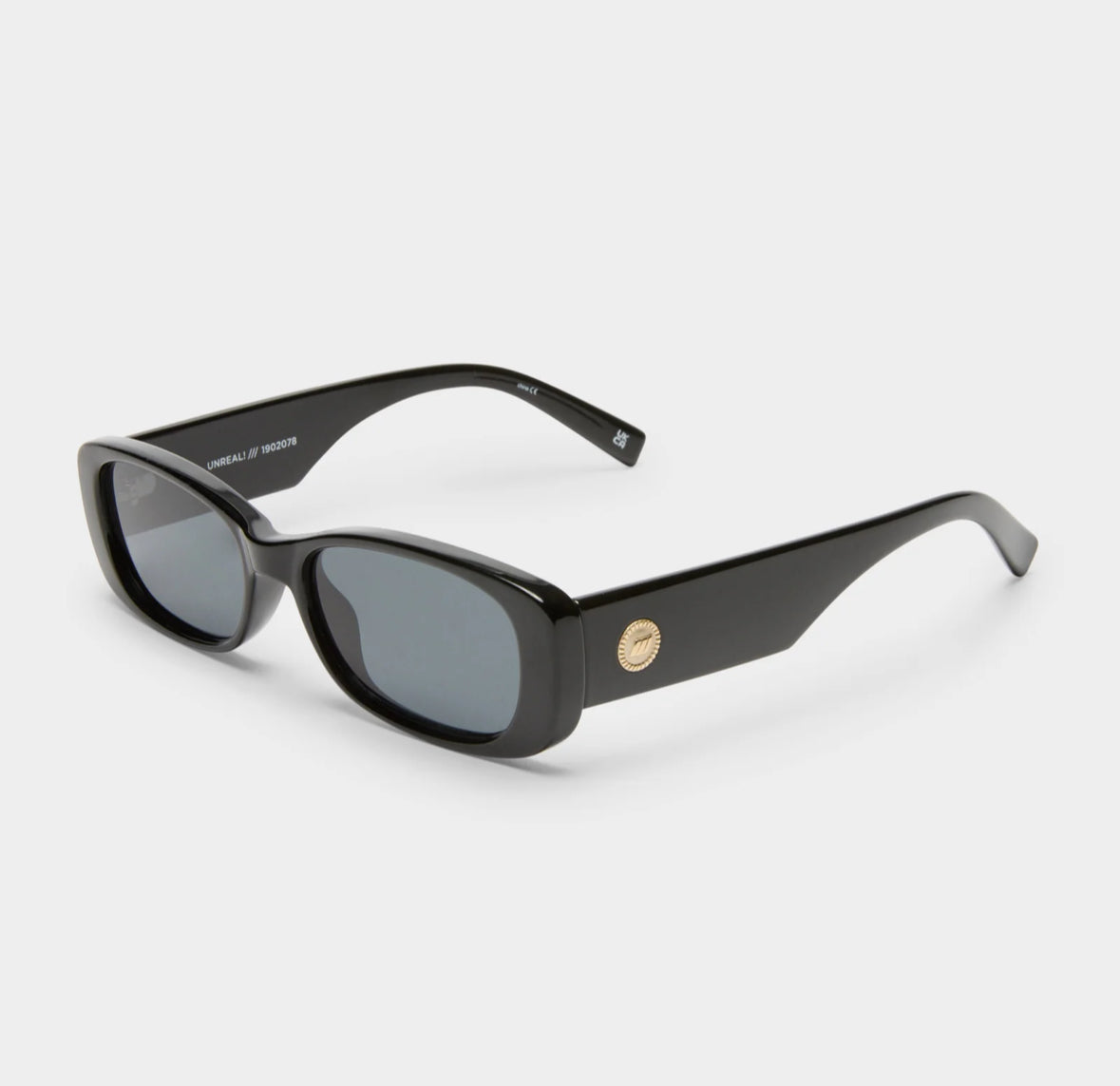 Unreal shiny black sunglasses