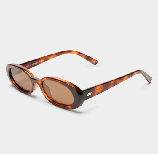 Outta love toffee sunglasses