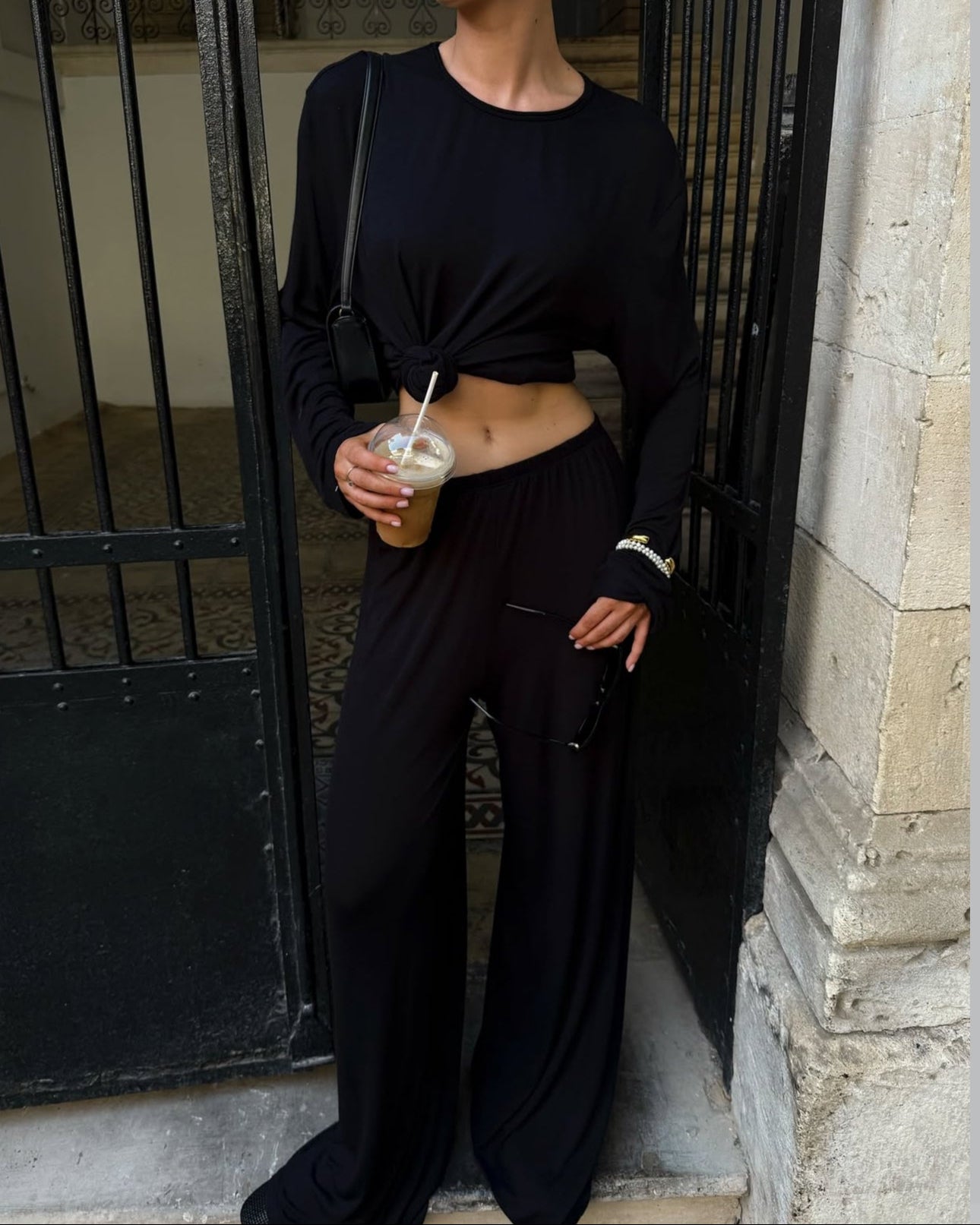 CASUAL SET BLACK