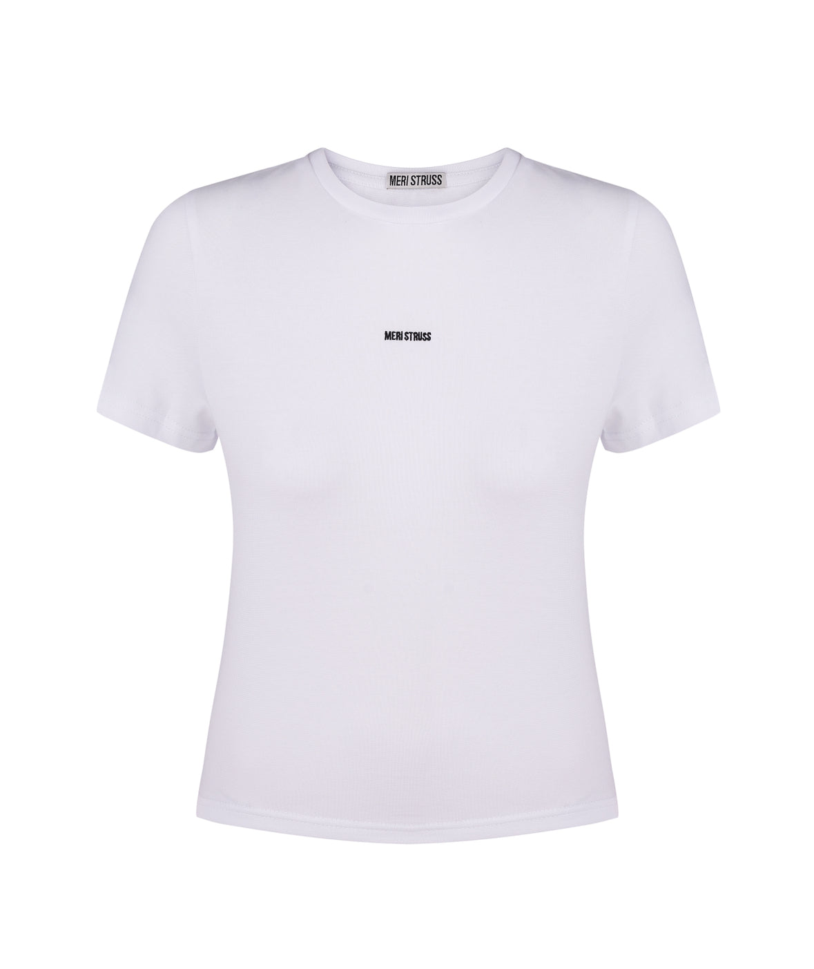 Cropped t-shirt white