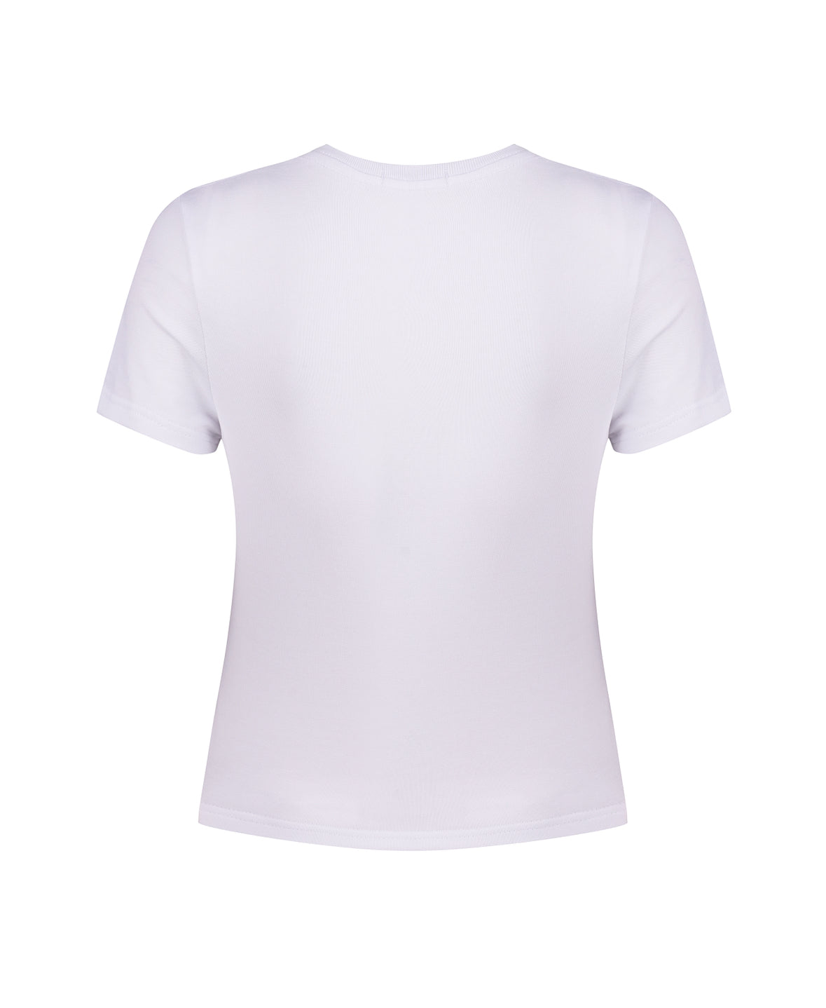 Cropped t-shirt white