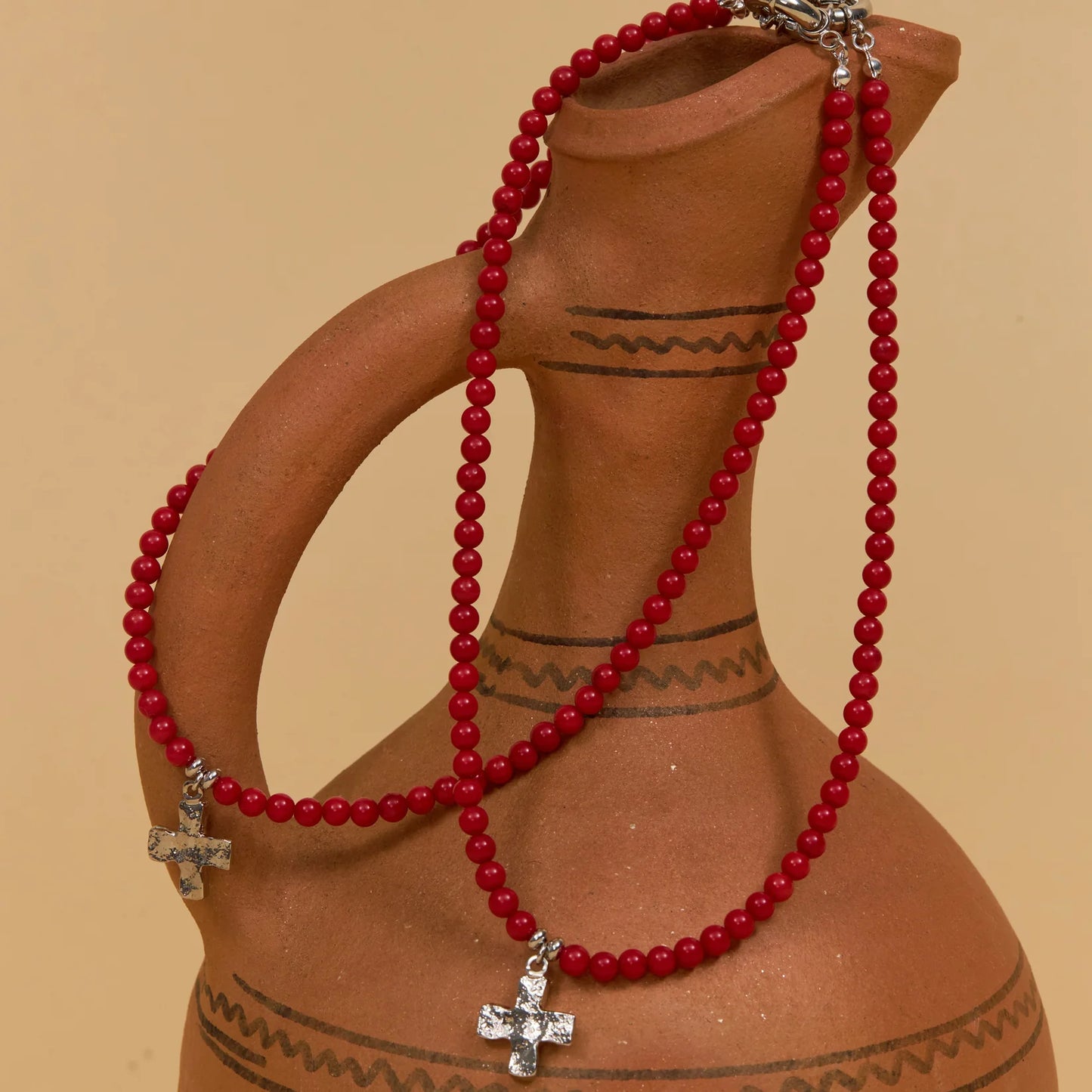 Necklace Kalyna platinum