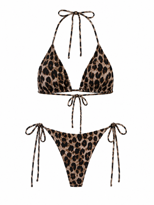 RIVA Leopard Bikini Swimsuit – Classic Bottom