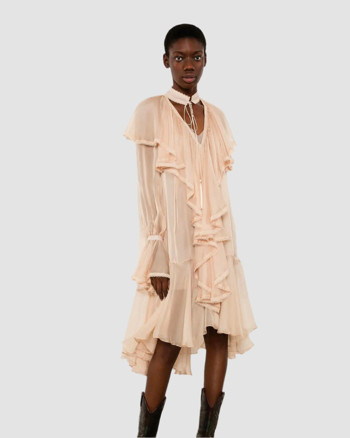 Dress Ocean Of Tenderness Midi beige