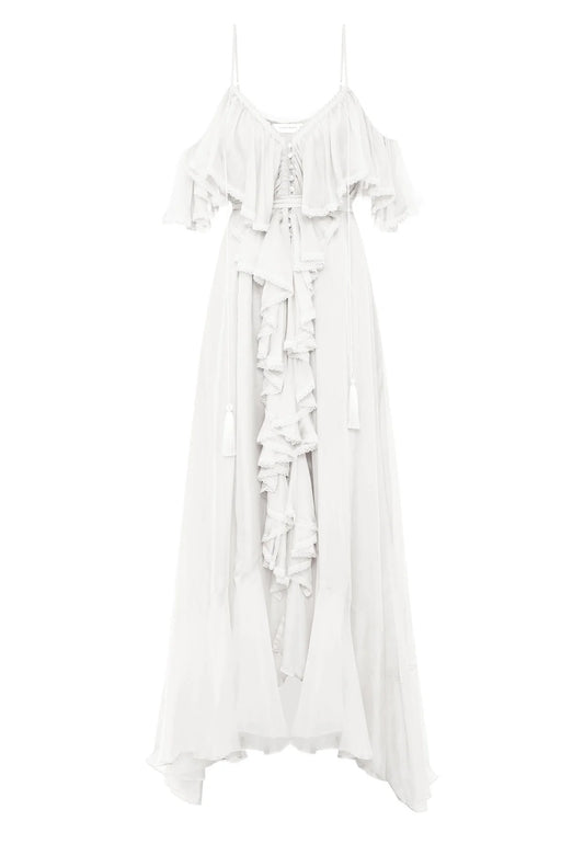 SAN FRANCISCO MAXI WHITE DRESS