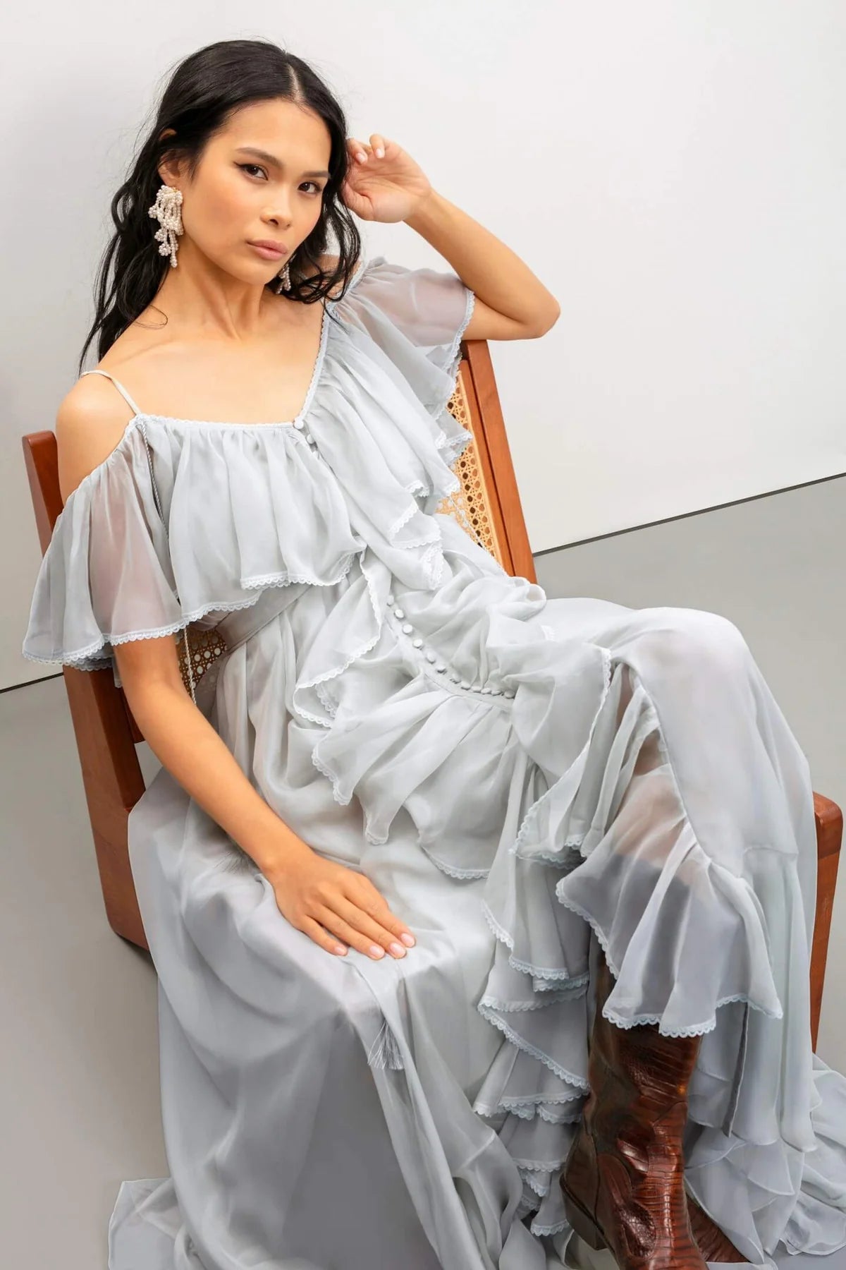 SAN FRANCISCO MAXI DRESS GREY
