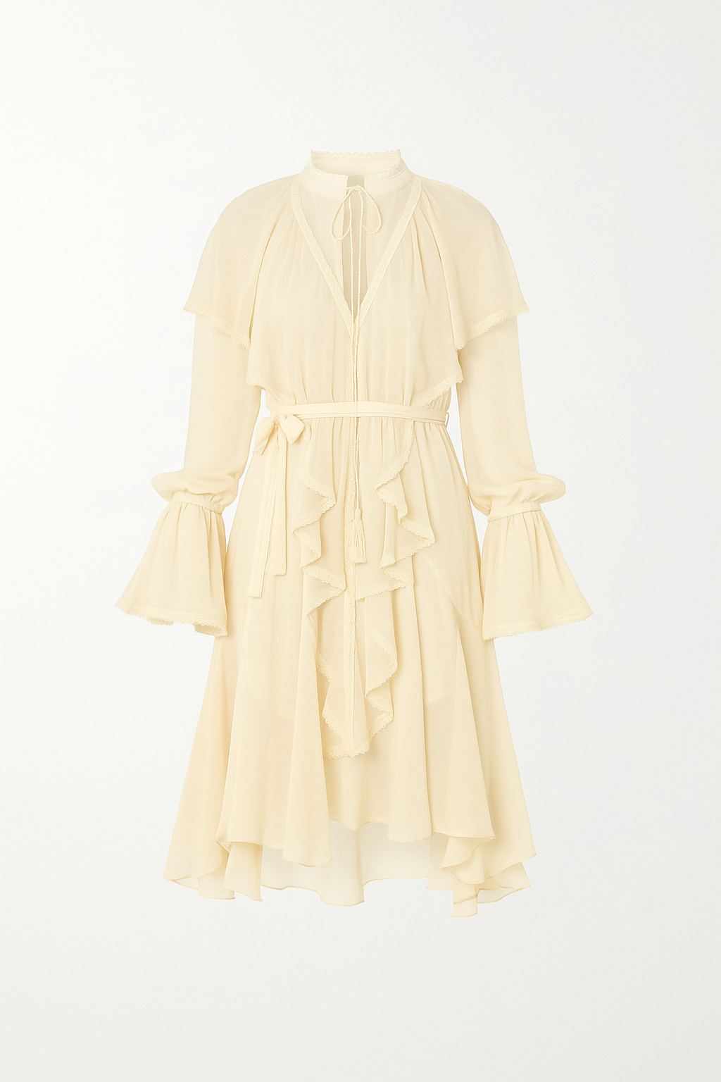 OCEAN OF TENDERNESS MAXI BUTTER YELLOW DRESS