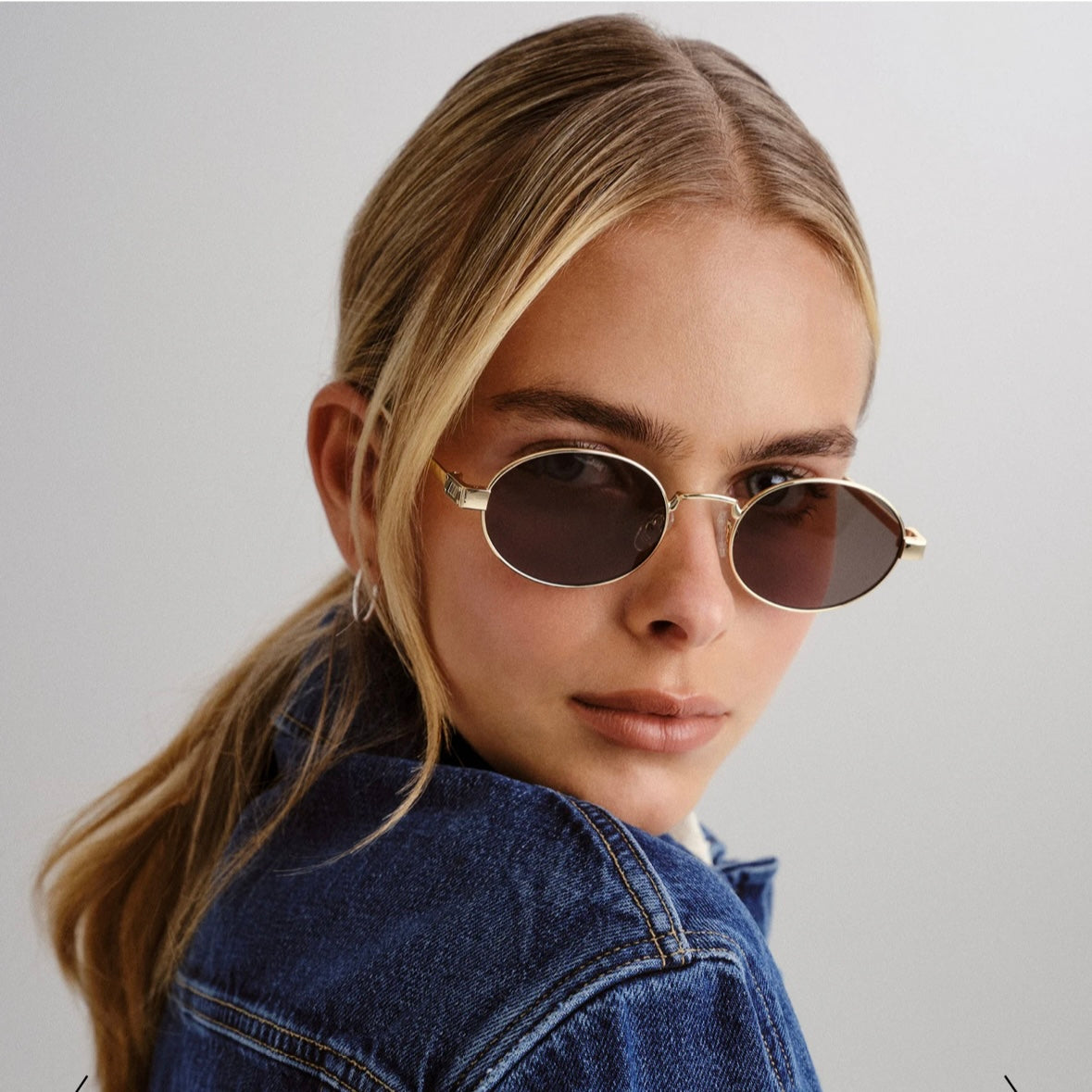 Poseidon deux gold sunglasses