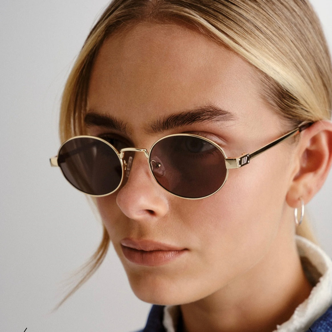 Poseidon deux gold sunglasses