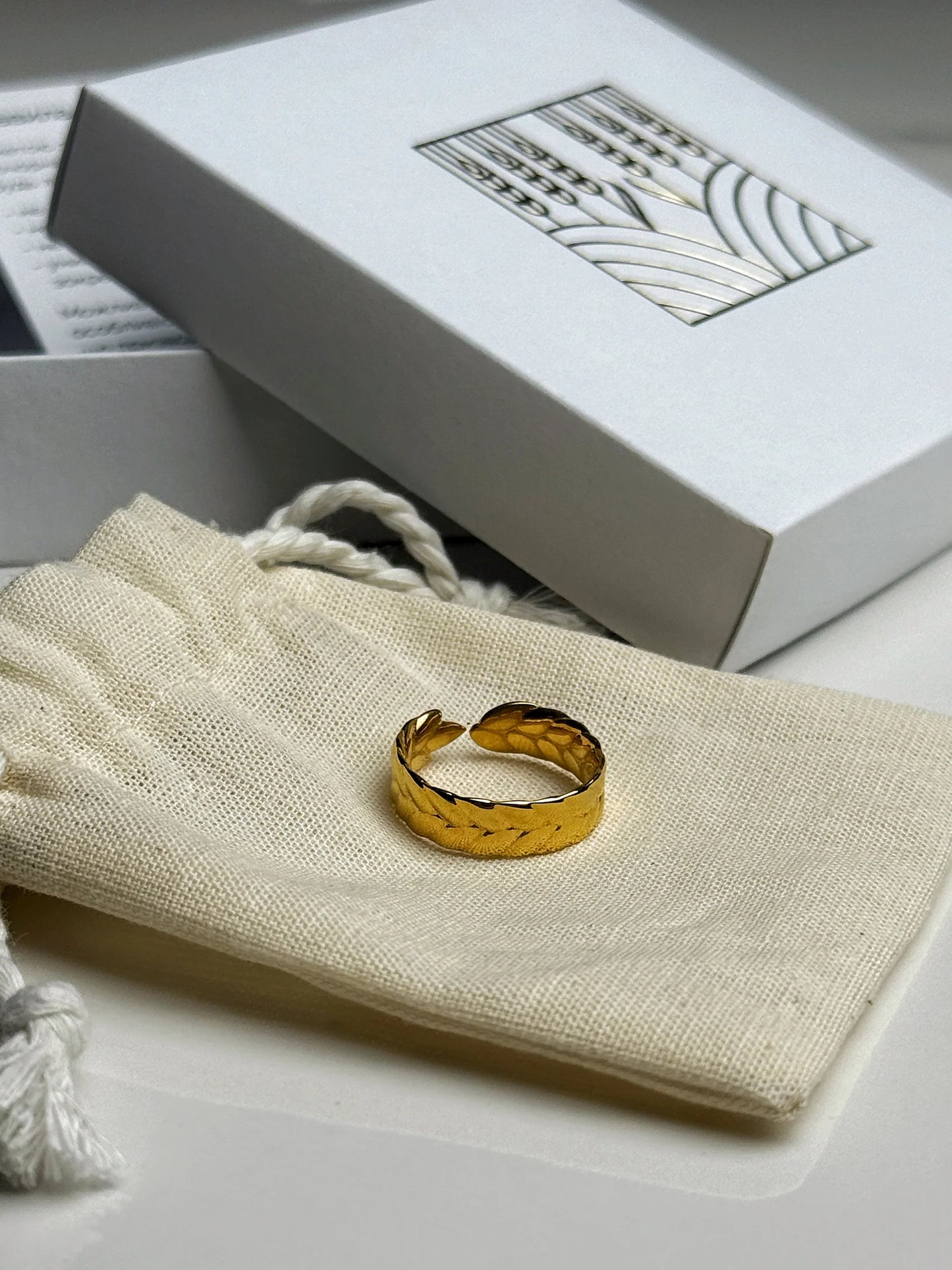 “Golden Ear” Ring