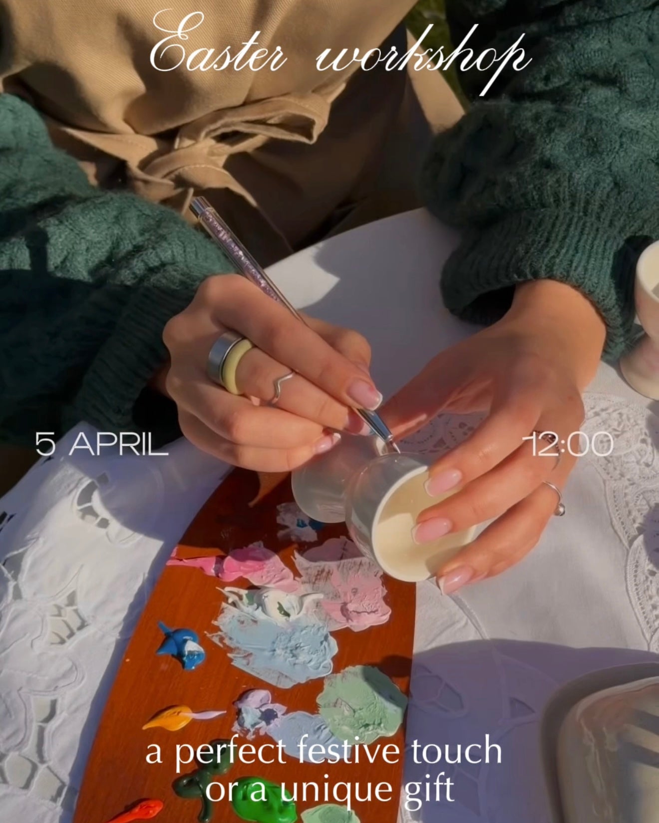 EASTER WORKSHOP 05.04 SUNDAY 12:00