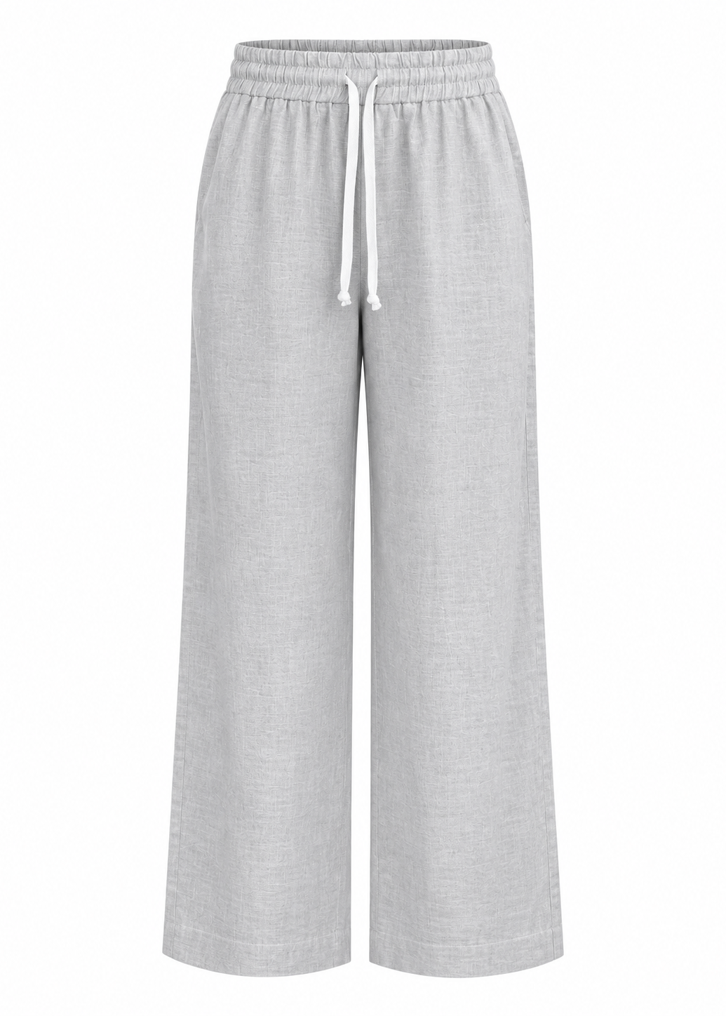 Unisex Grey Blue Relaxed Pants – Breathable & Modern Casual Trousers