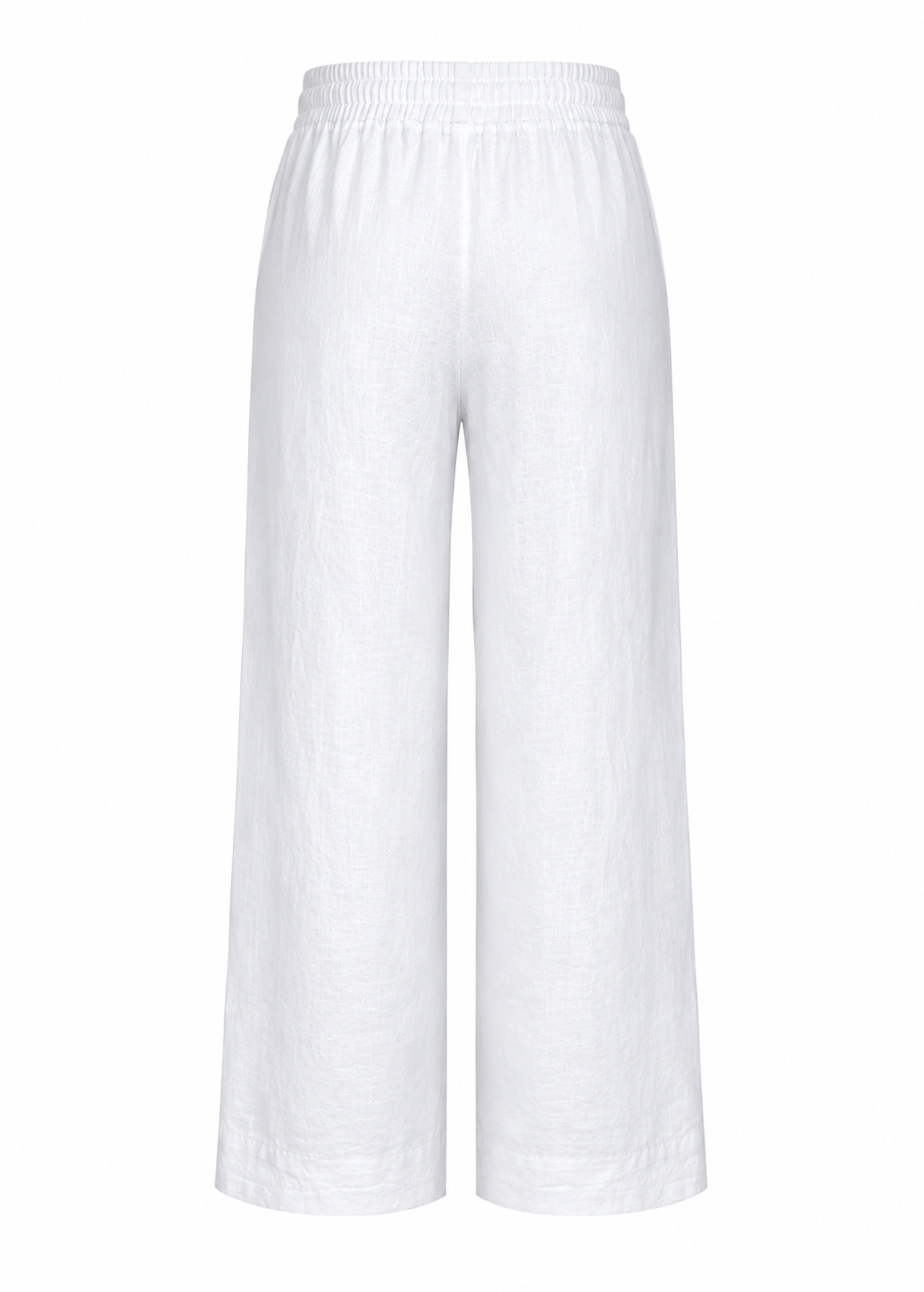 Unisex White Casual Pants – Lightweight & Comfortable Everyday Trousers
