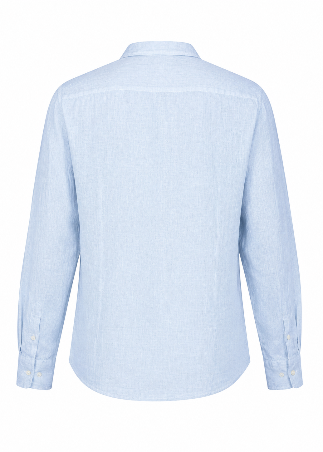Unisex Light Blue Button-Up Shirt – Lightweight Breathable Everyday Shirt