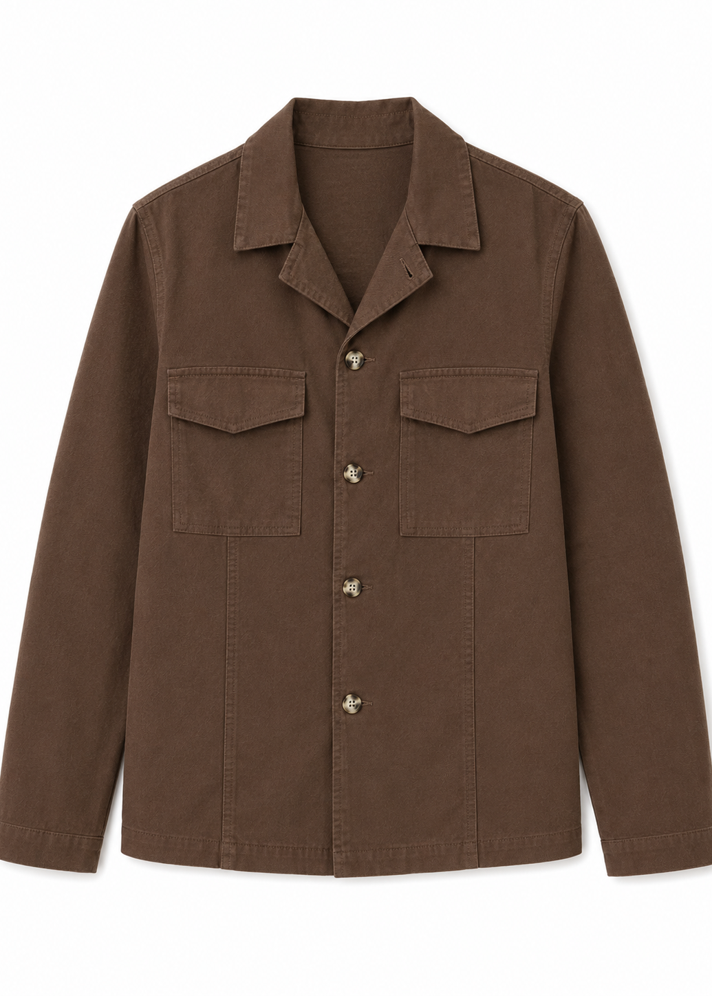 Men’s Brown Casual Jacket – Lightweight & Versatile Outerwear