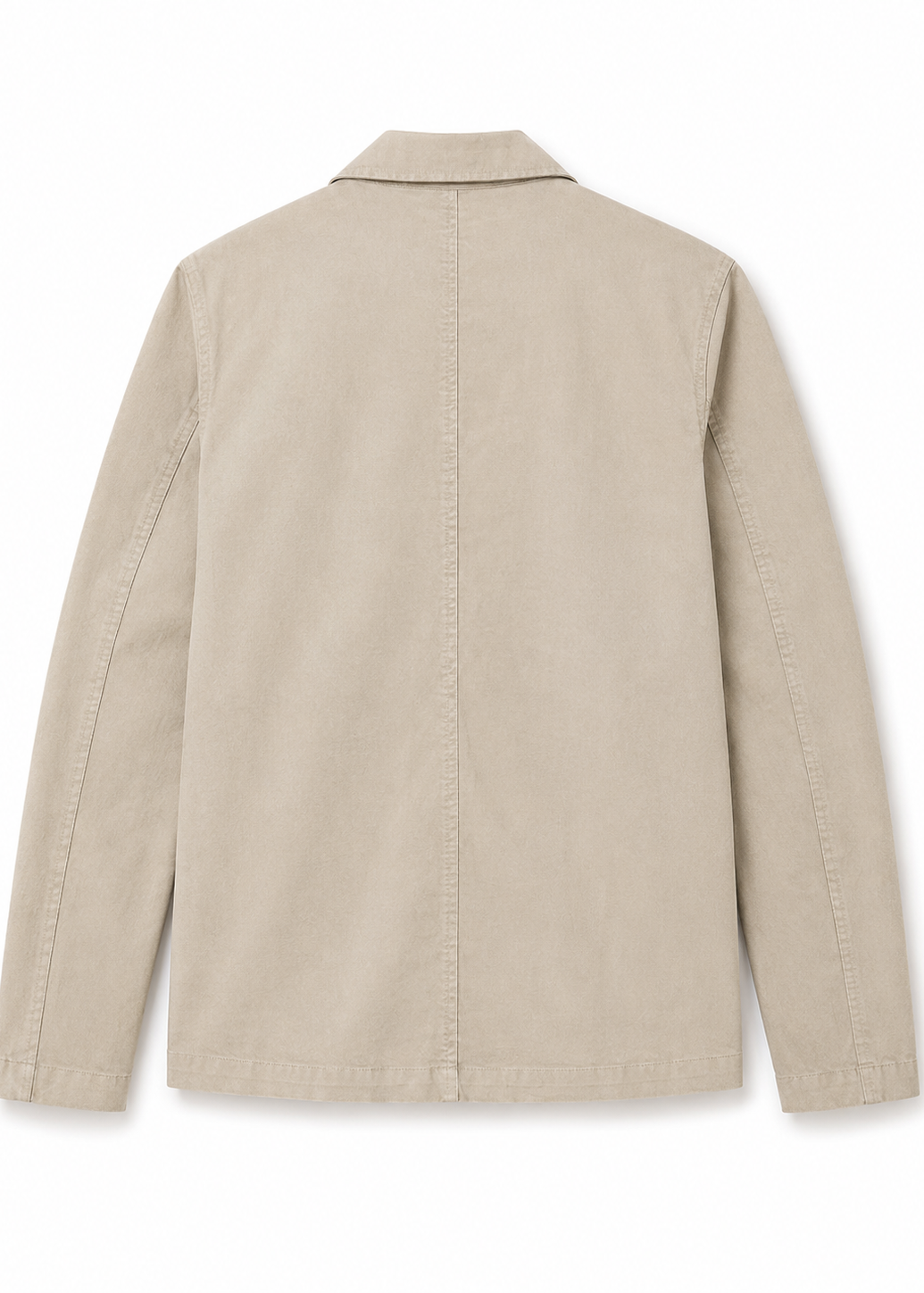 Men’s Beige Casual Jacket – Lightweight & Versatile Outerwear