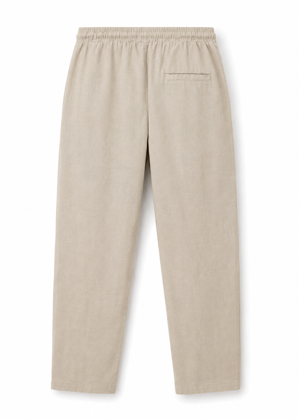 Unisex Casual Light Beige Pants – Effortless Style for Every Day