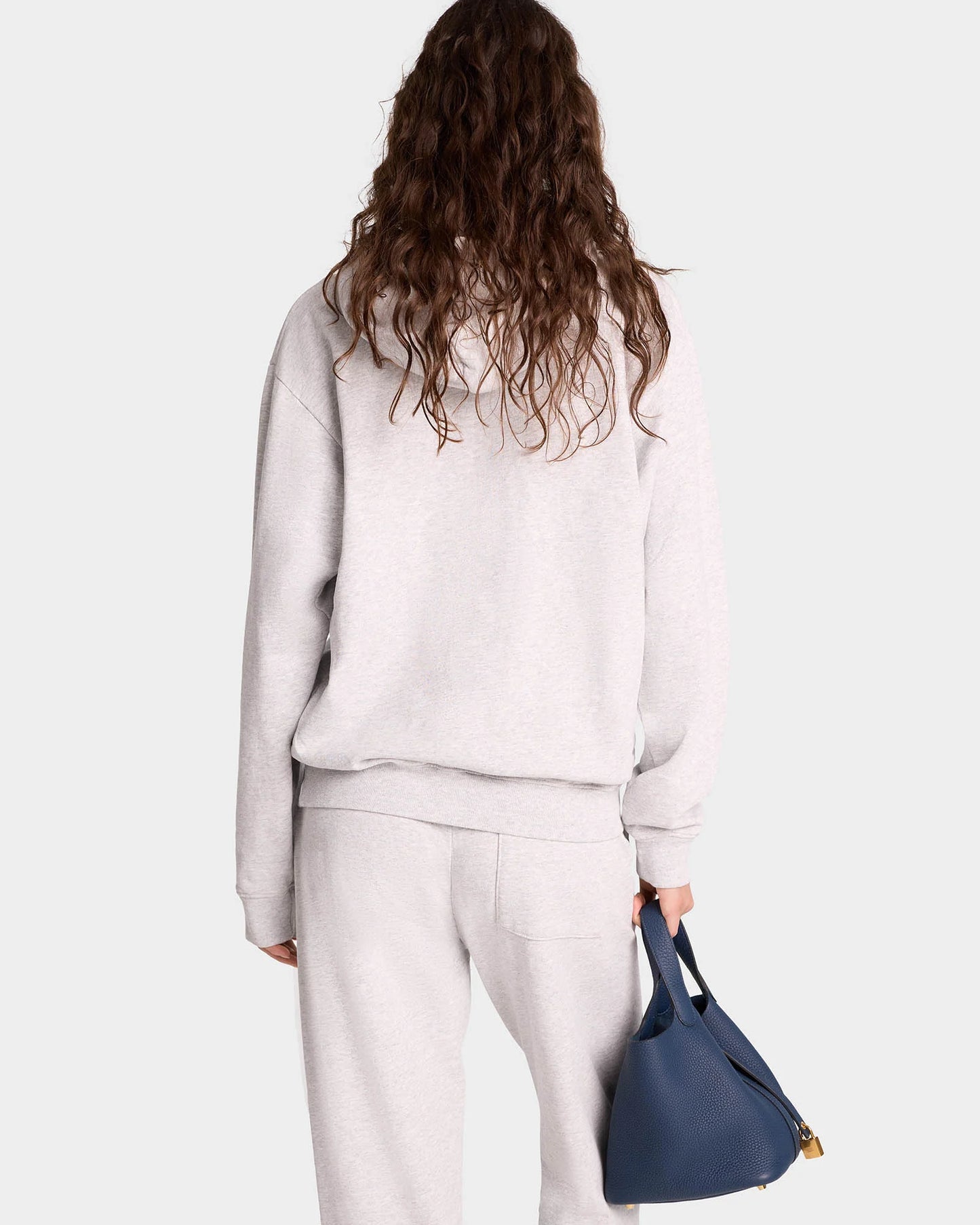 SR hoodie heather gray/navy