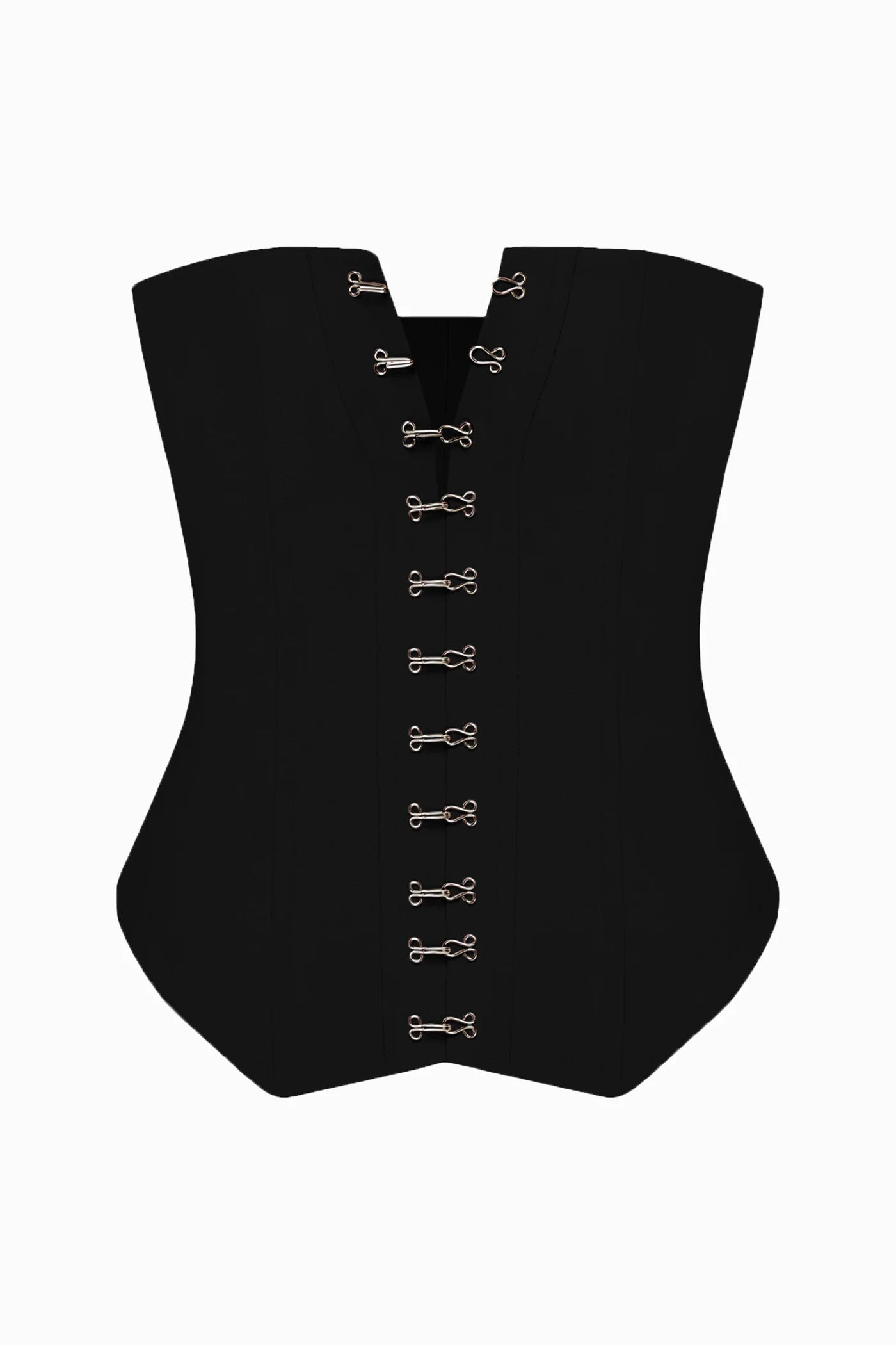 LOREN CORSET TOP BLACK
