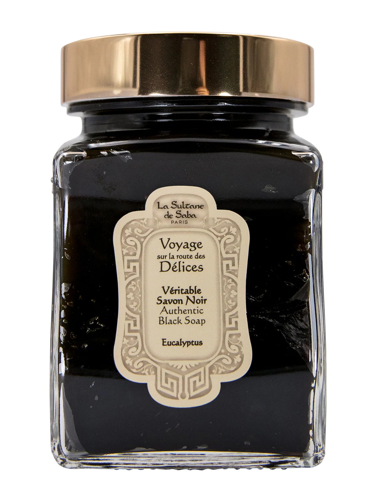 La Sultane de Saba Real Black Soap With Eucalyptus Essential Oil