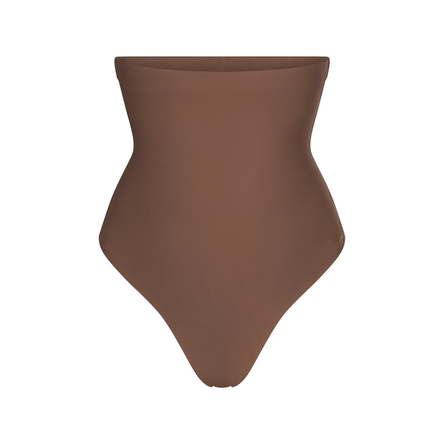 Bare High Waisted Thong — Cocoa