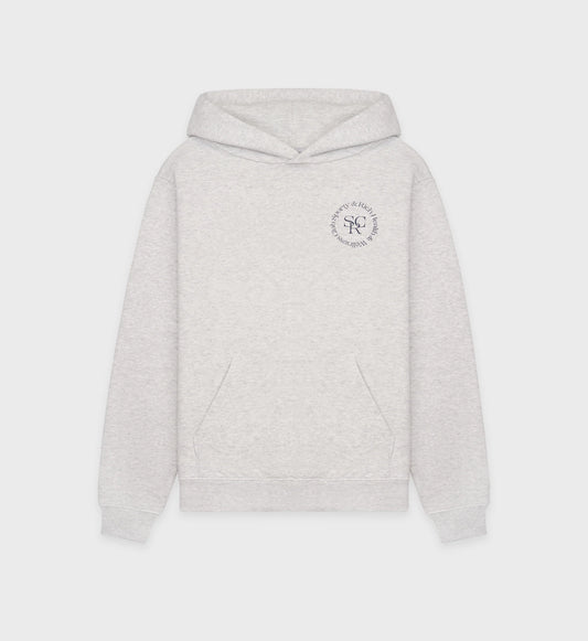SR hoodie heather gray/navy