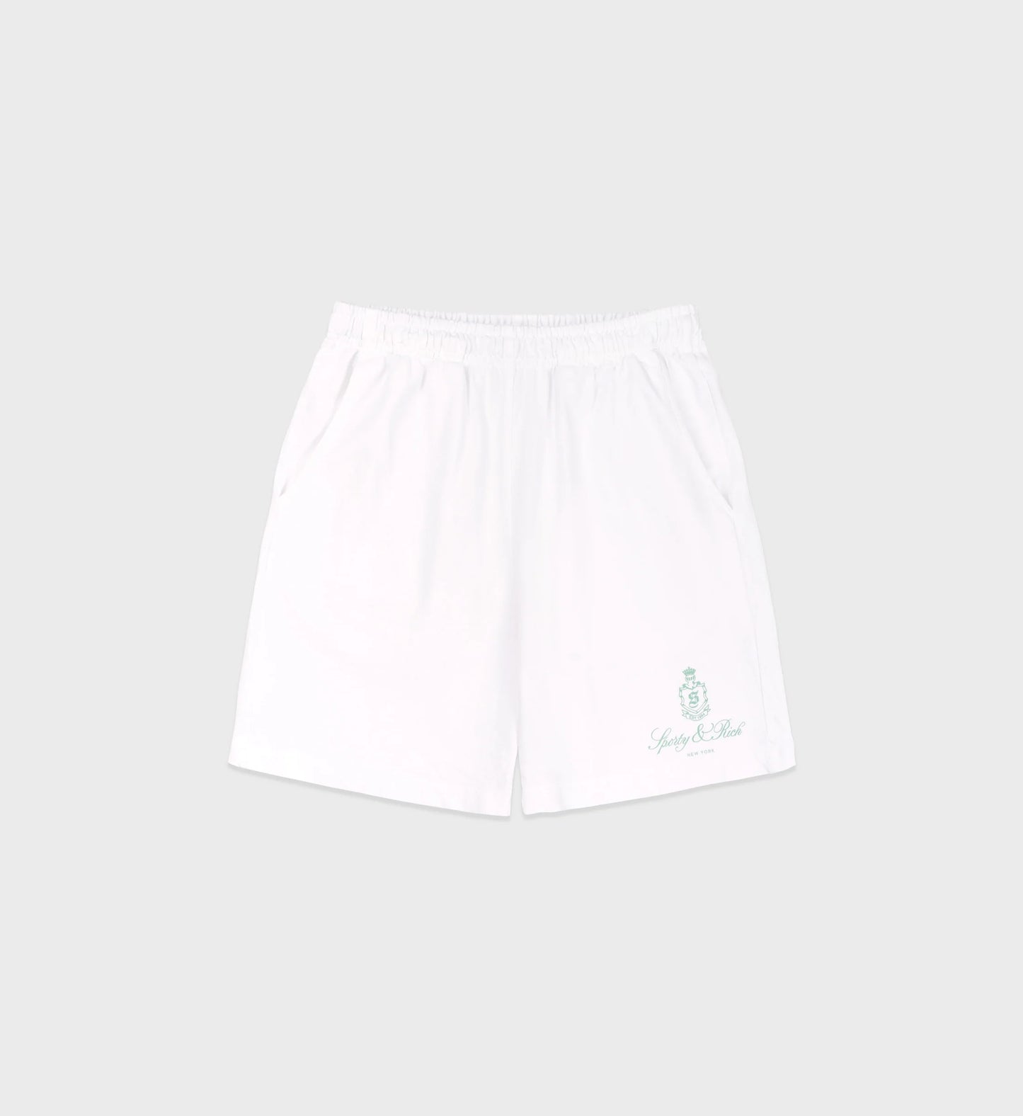 Vendome gym short white/sage