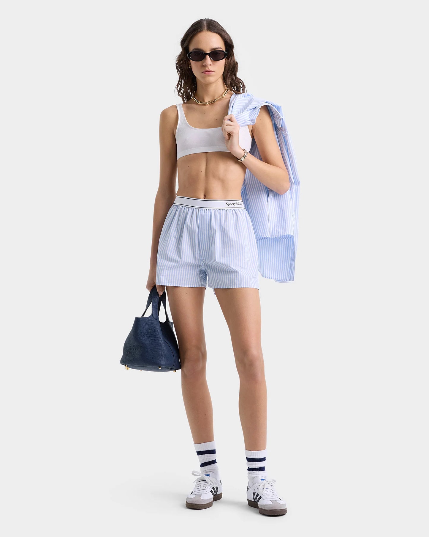 Serif logo gym boxers