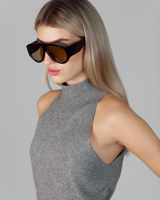 TURTLENECK SLEEVELESS