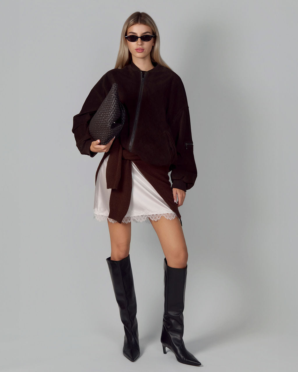 100% SUEDE LEATHER JACKET