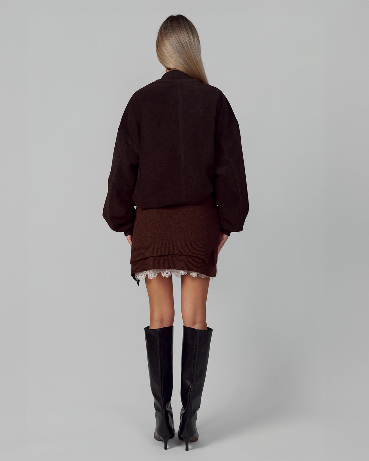 100% SUEDE LEATHER JACKET