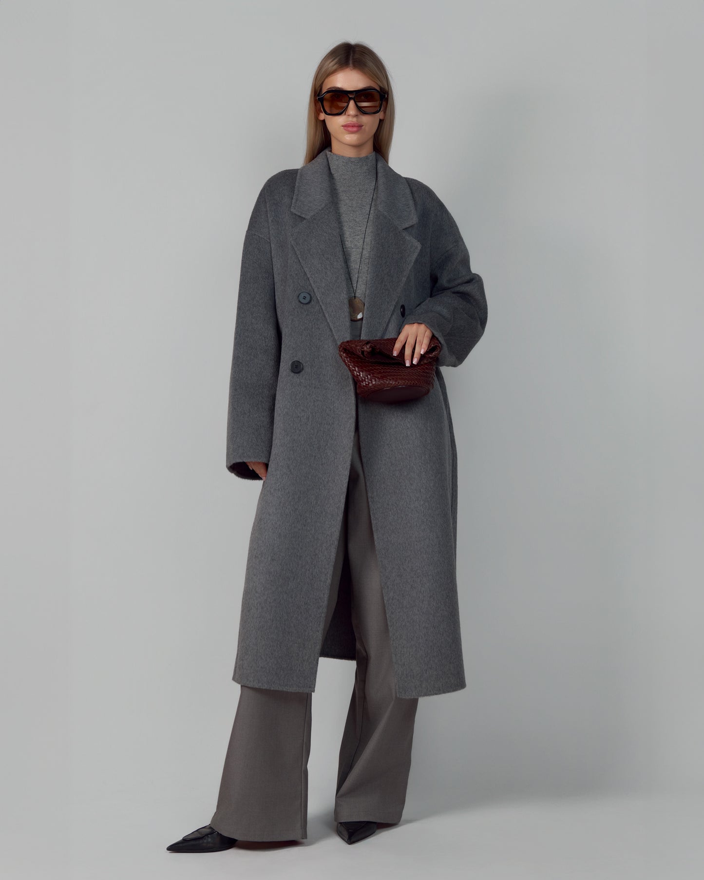 WOOL COAT GRAY