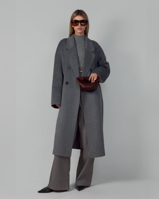 WOOL COAT GRAY
