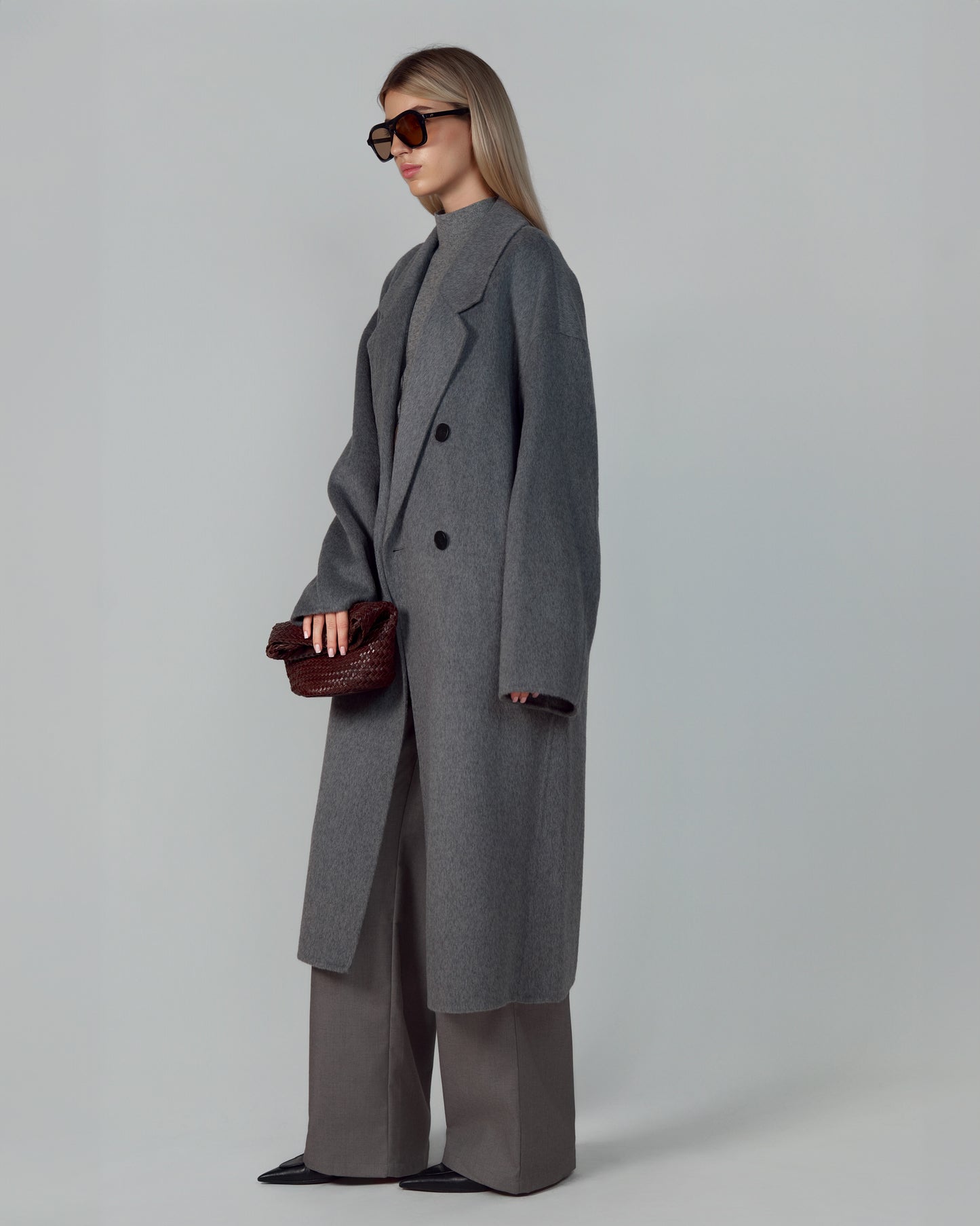 WOOL COAT GRAY