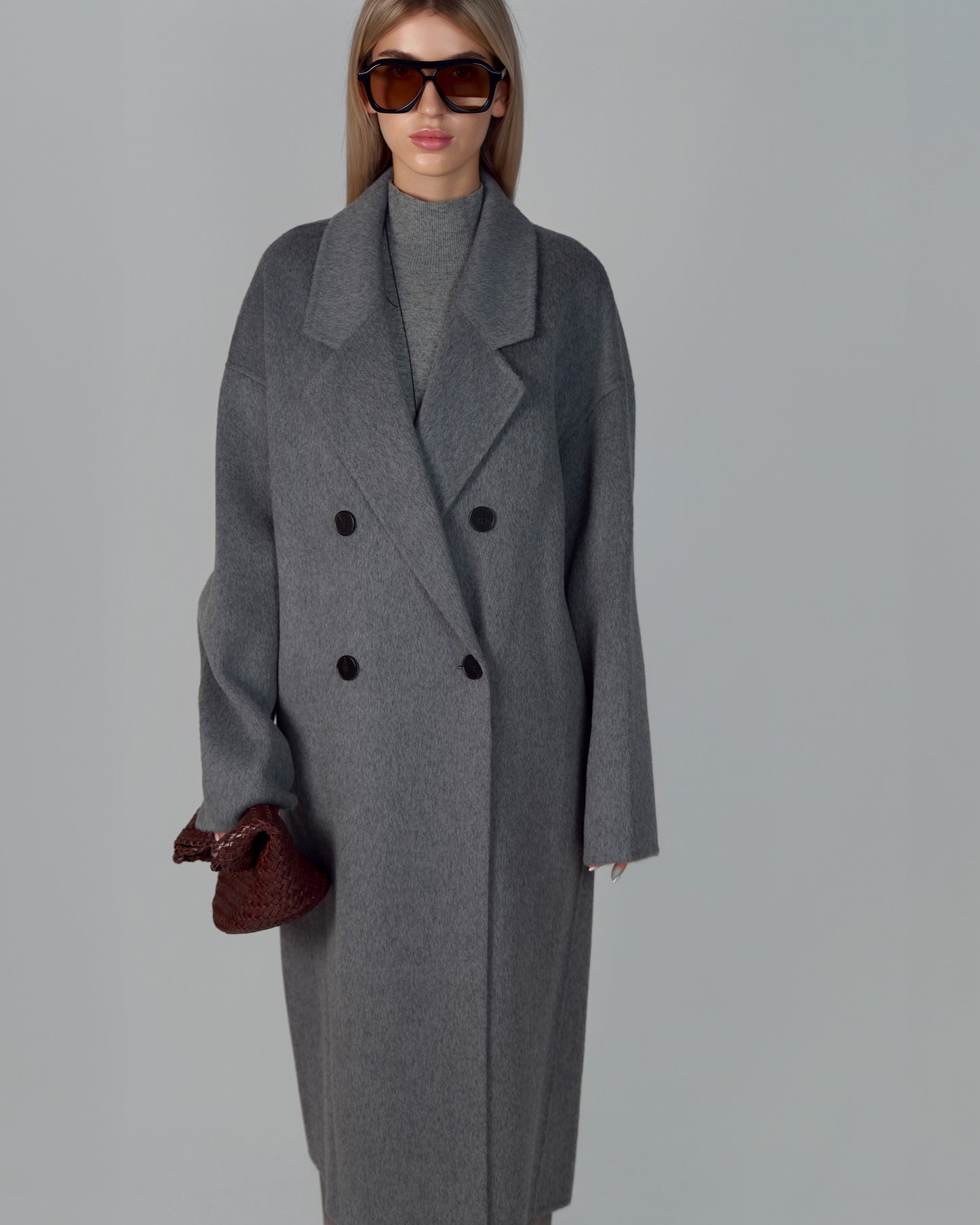 WOOL COAT GRAY